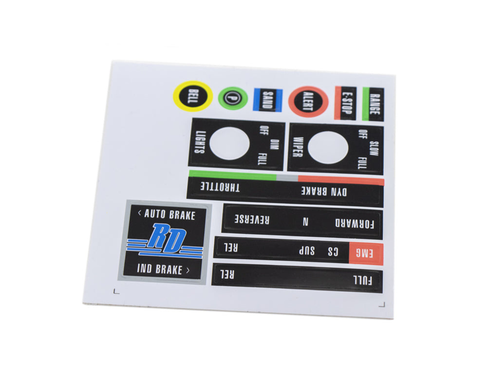 RailDriver Sticker Set