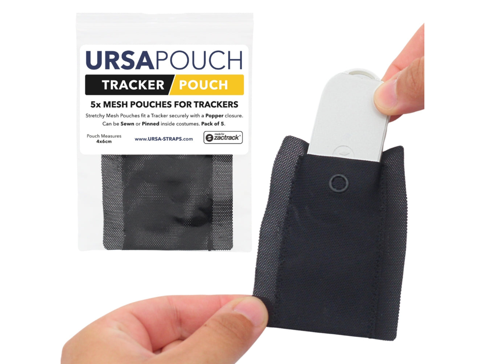 Ursa Tracker Pouch (5 Pack, Black)