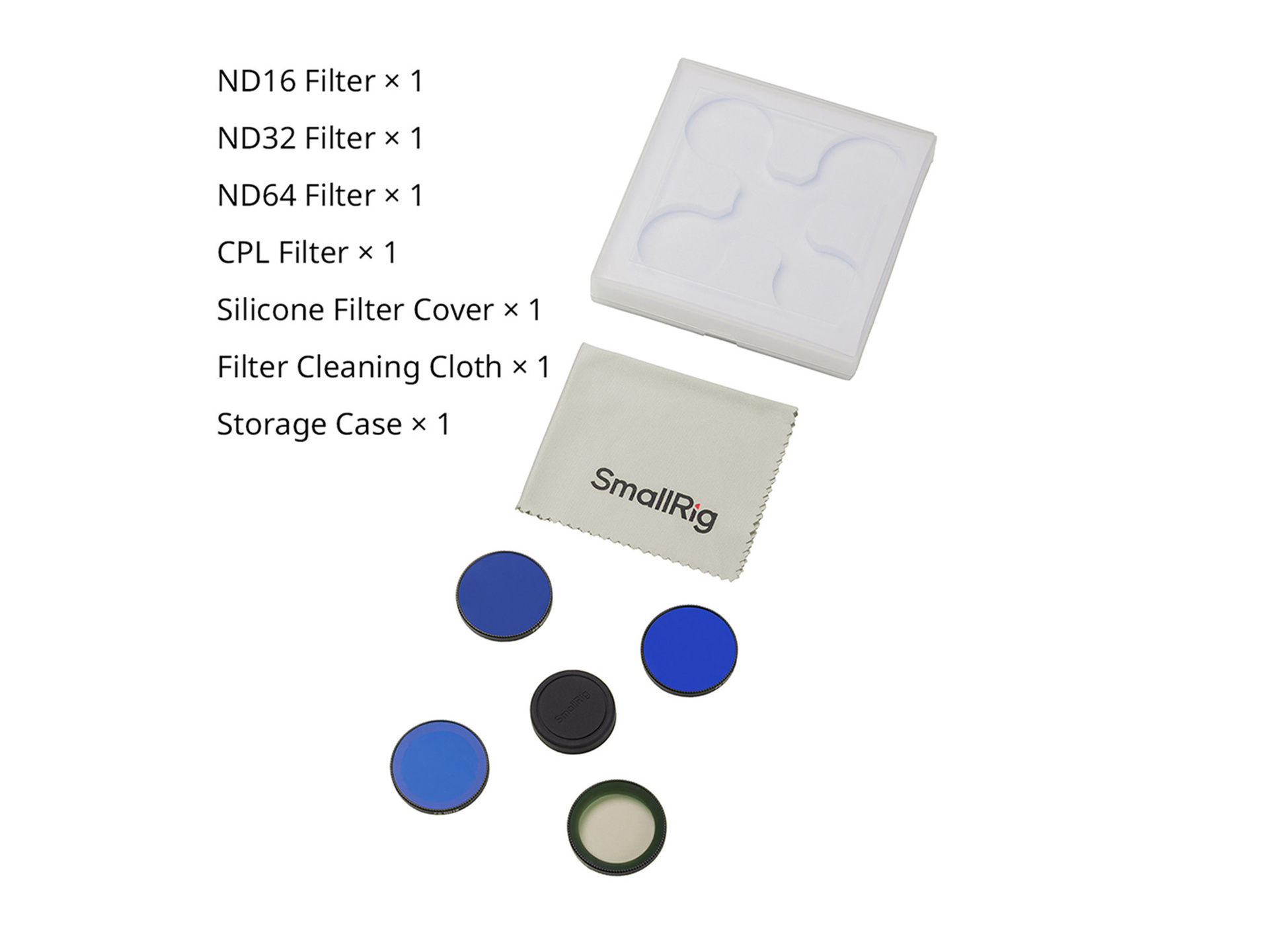 SmallRig  5787 CPL & ND16 & ND32 & ND64 Filter Kit for DJI Osmo Nano