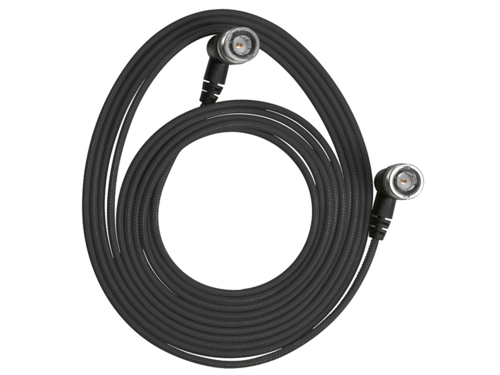 Kondor Blue Ultra-Thin 6G-SDI Right-Angle BNC Cable (3m, Raven Black)