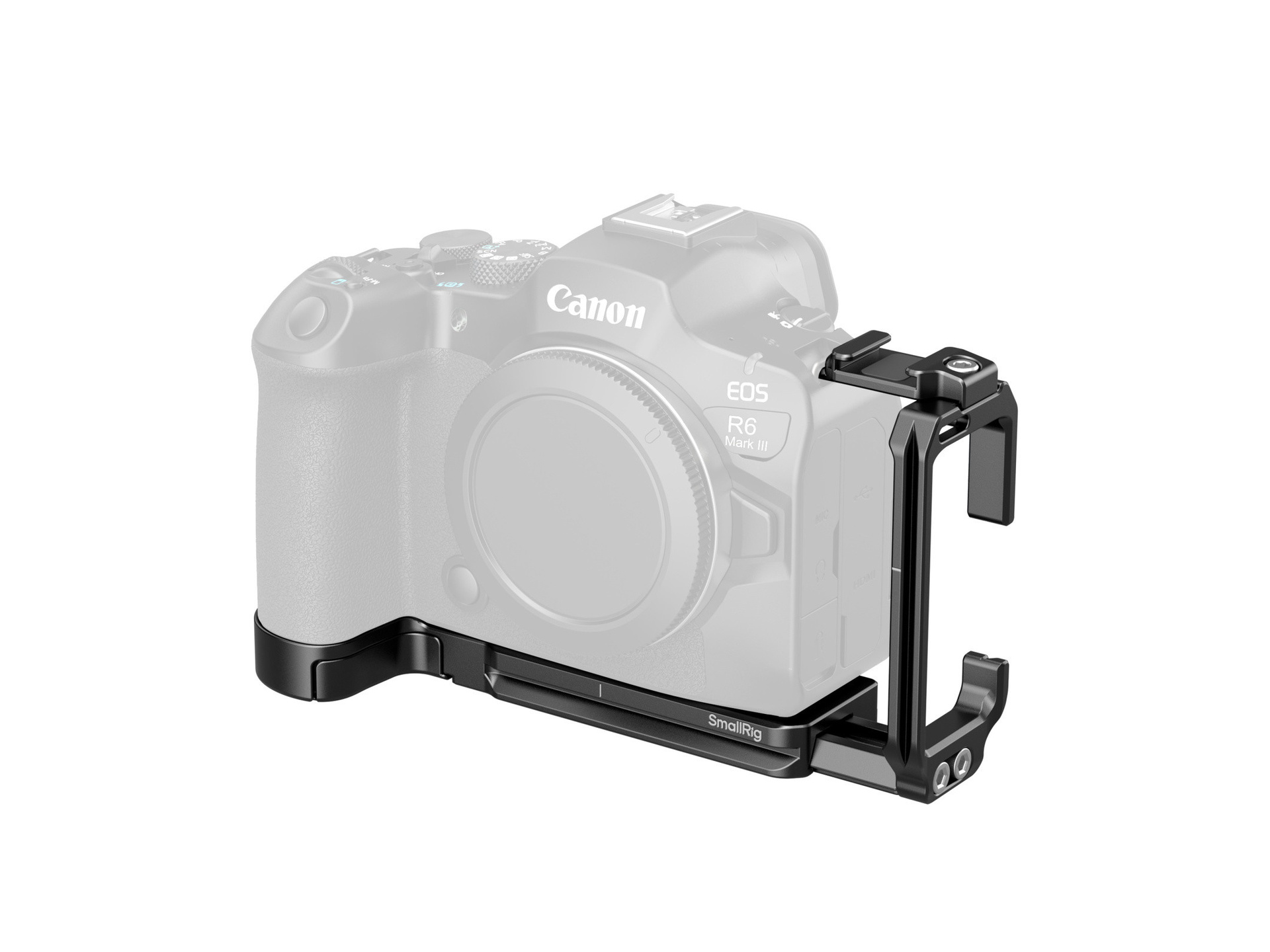 SmallRig 5962 L-Shaped Mount Plate with AirTag Slot for Canon EOS R6 Mark III / R6 Mark II / R5 Mark II