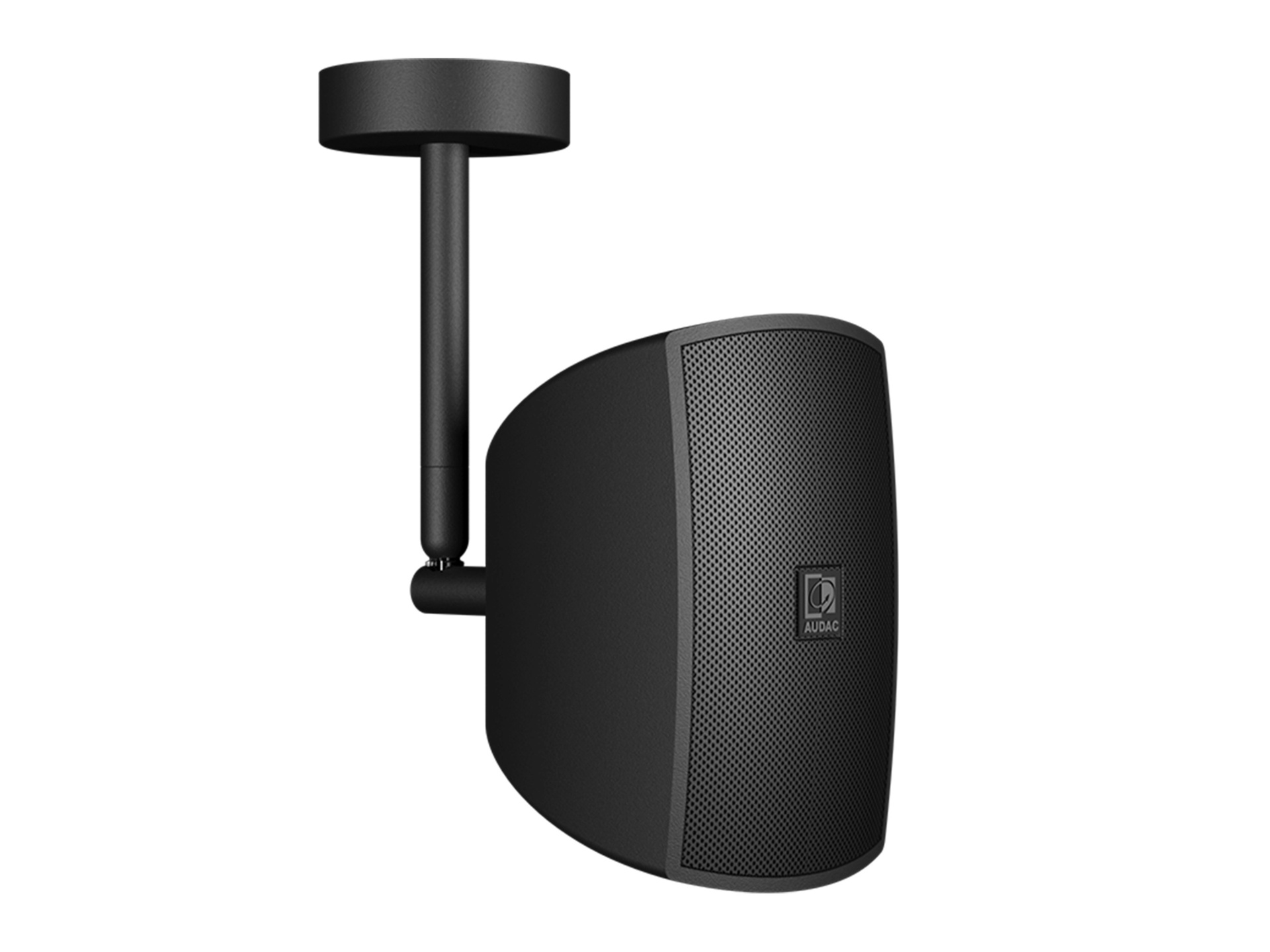 Audac ATEO2 Compact Wall Speaker with Surface Ceiling Mount (Pair, Black, 16 ohm)