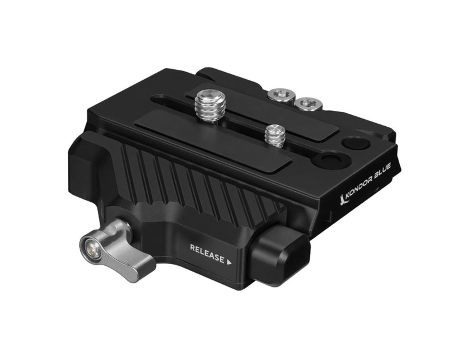 Kondor Blue 501 Quick Release Receiver & Plate (Raven Black)