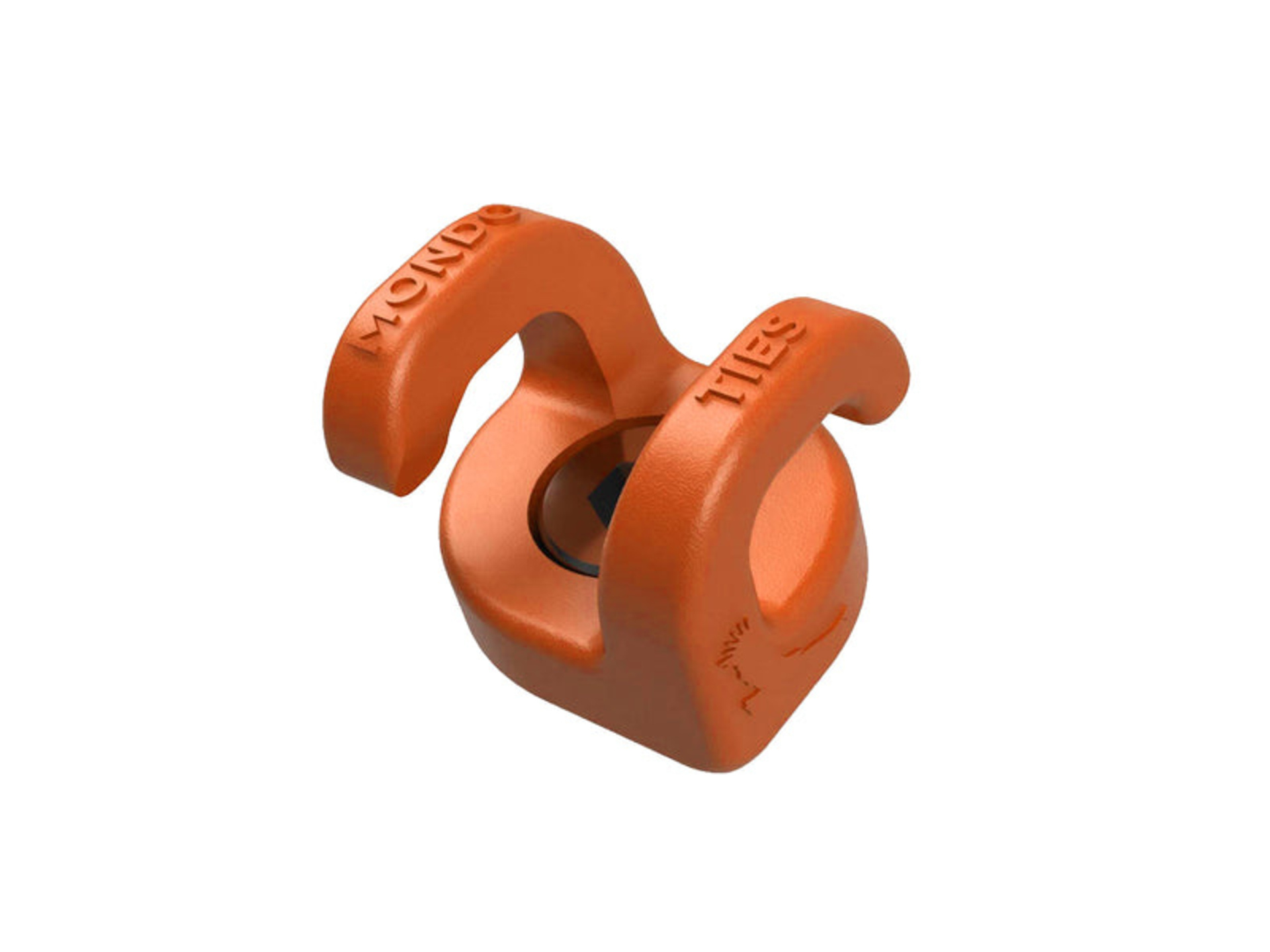 Kondor Blue Mondo Ties Cable Management Clips (Orange, 5-Pack)