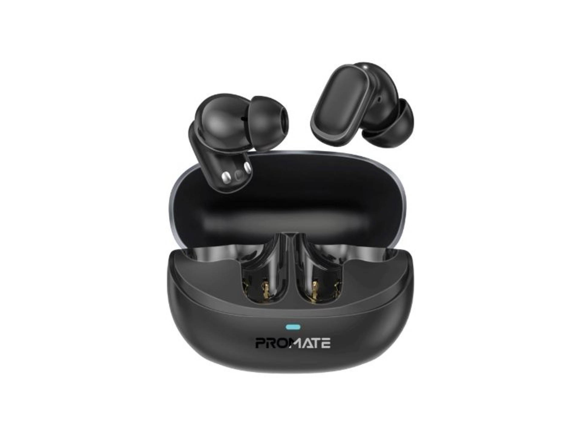 Promate Lush Pro In-ear HD TWS BT Earbuds Intellitouch & 400mAh Charging Case