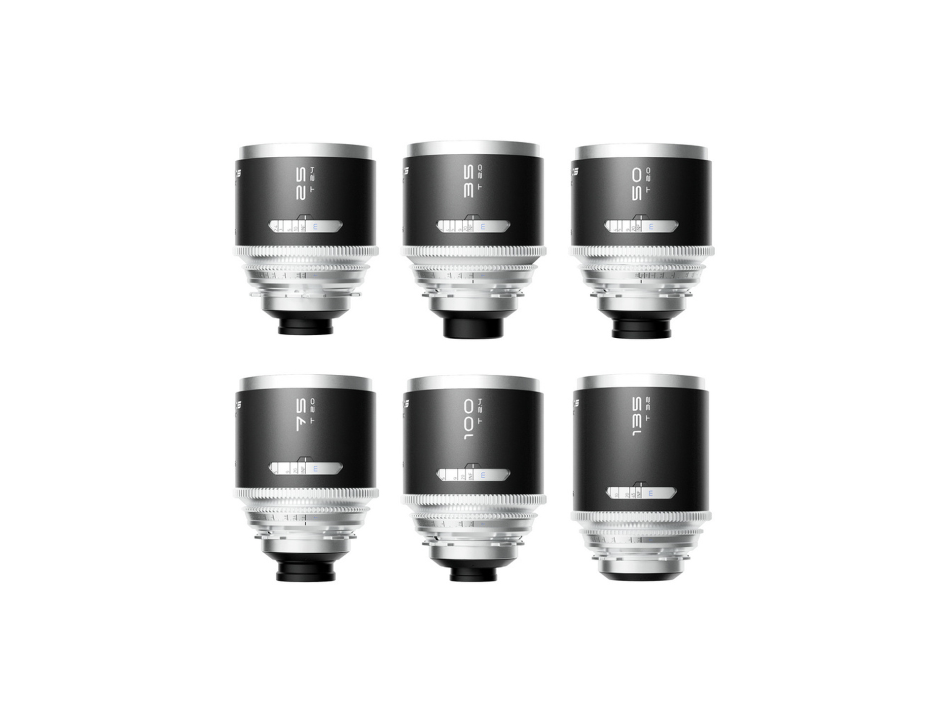 Blazar MANTIS 1.33X Full Frame Anamorphic 6 Lens Set (PL Mount, Amber Flare)