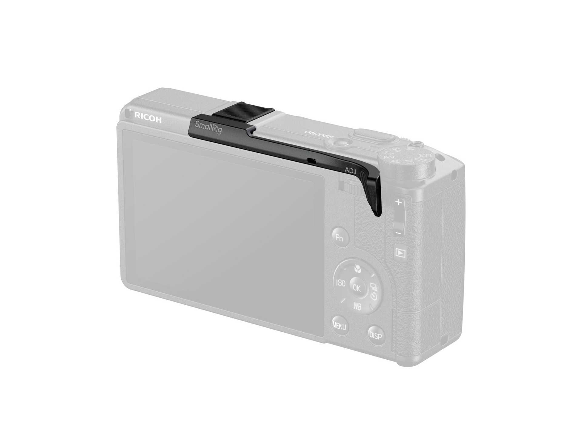 SmallRig 5688 Thumb Grip for Ricoh GR IV (Black)