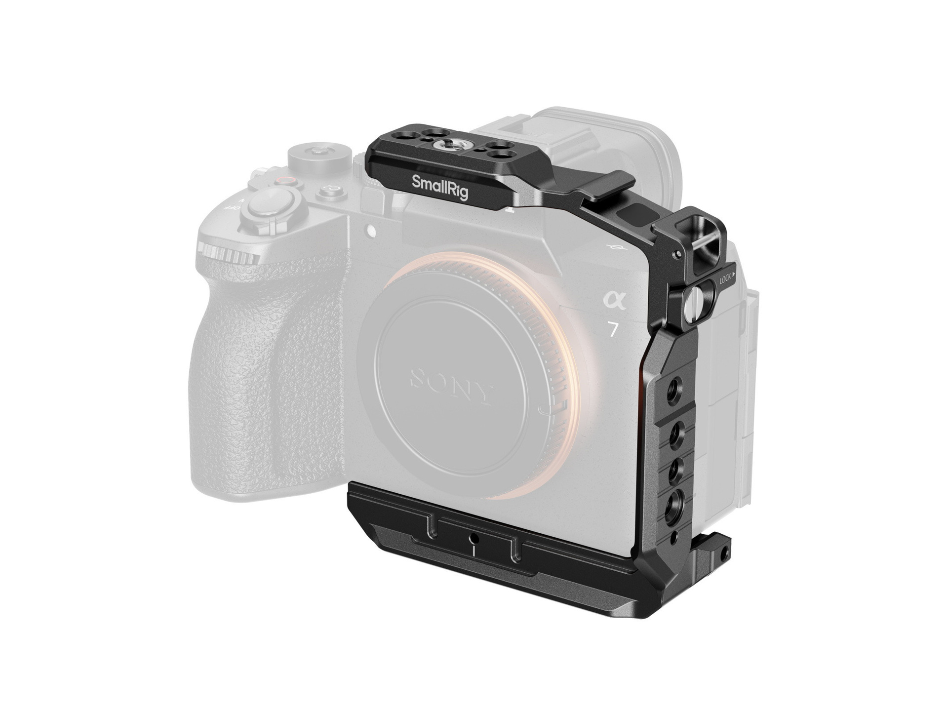 SmallRig 6023 "HawkLock" Quick Release Half Cage for Sony Alpha 7 V / 7R V / 7 IV