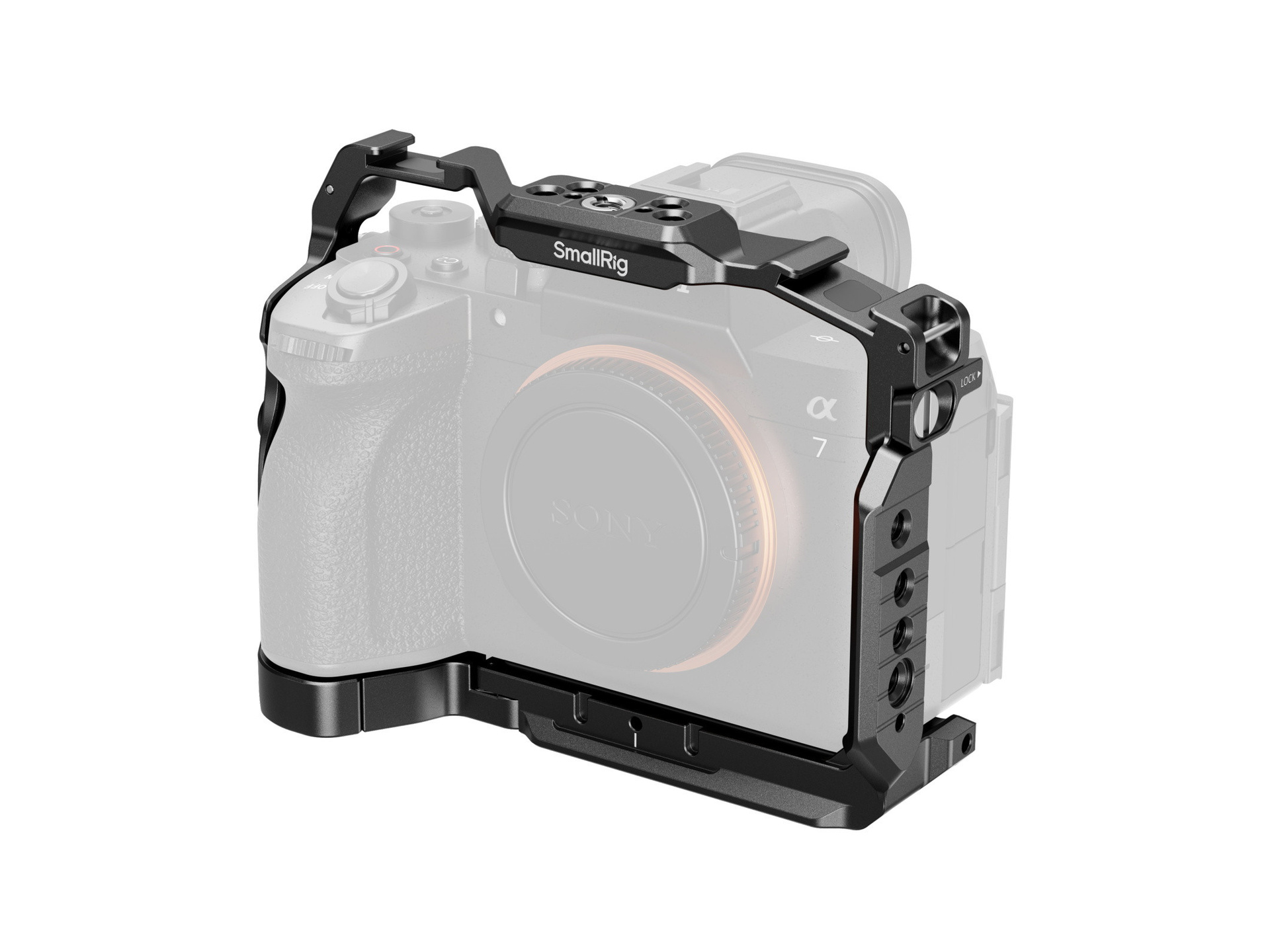 SmallRig 6024 "HawkLock" Quick Release Cage for Sony Alpha 7 V / 7R V / 7 IV