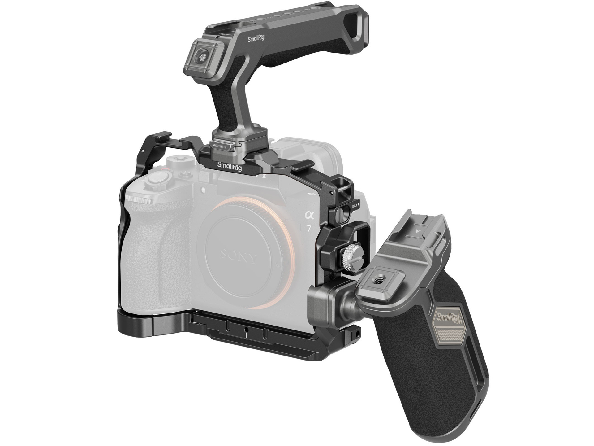 SmallRig 6028 Advanced "HawkLock" Cage Kit for Sony Alpha 7 V / 7R V / 7 IV