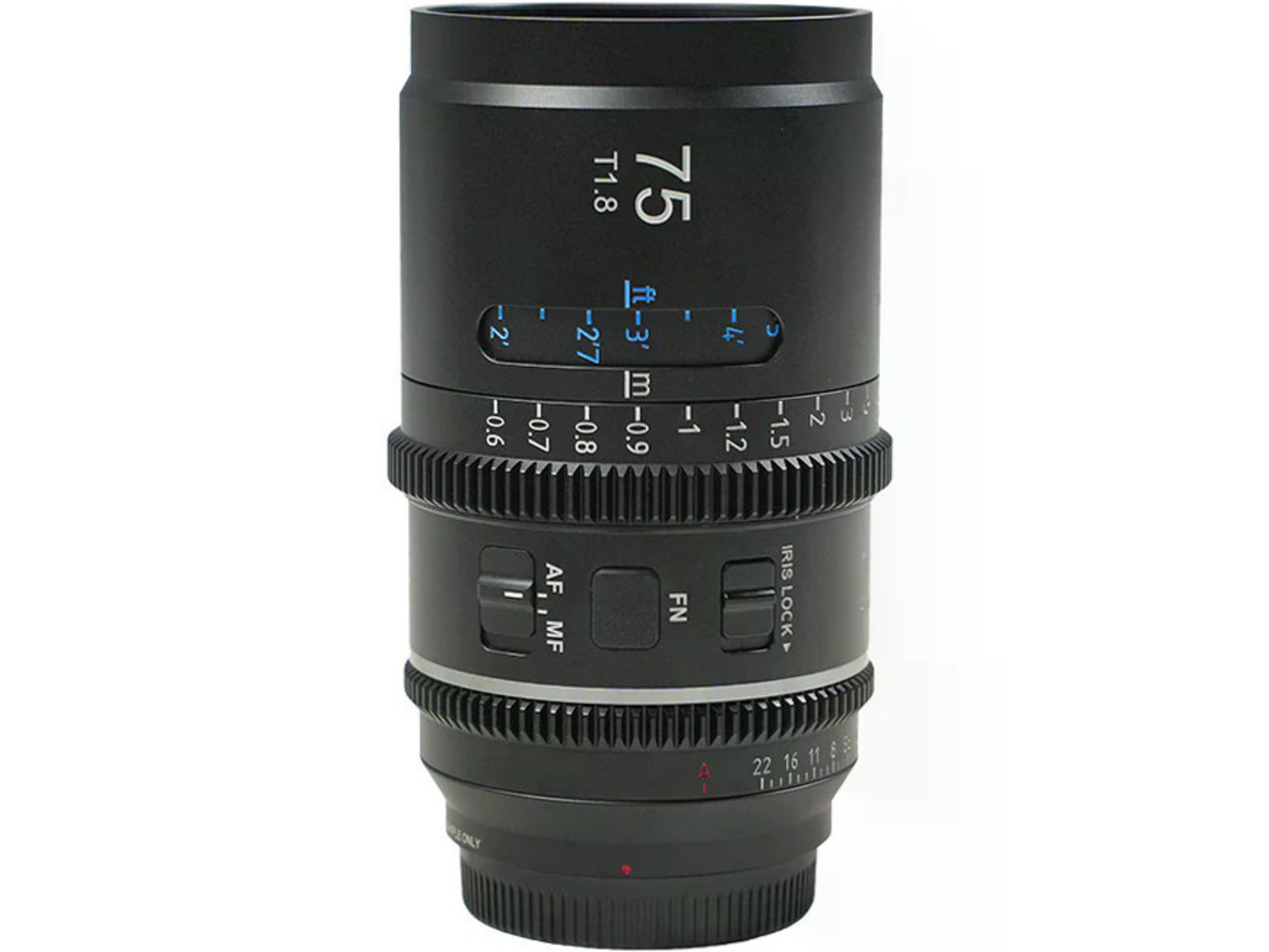 SIRUI Astra 75mm T1.8 1.33x Full-Frame AF Anamorphic Cine Lens (Sony E, Blue Flare)