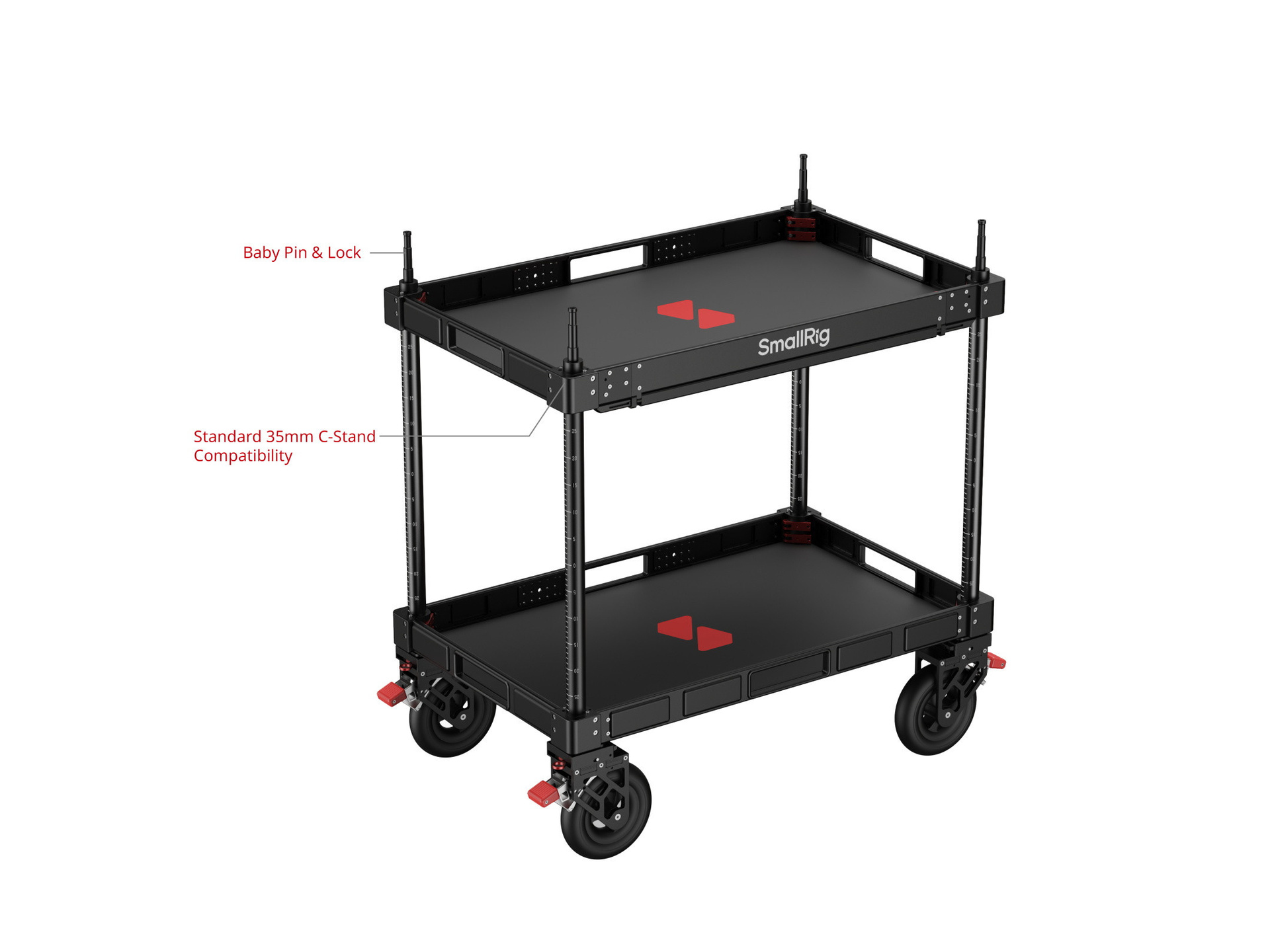 SmallRig MD5991 36" Video Production Camera Cart (Lite)