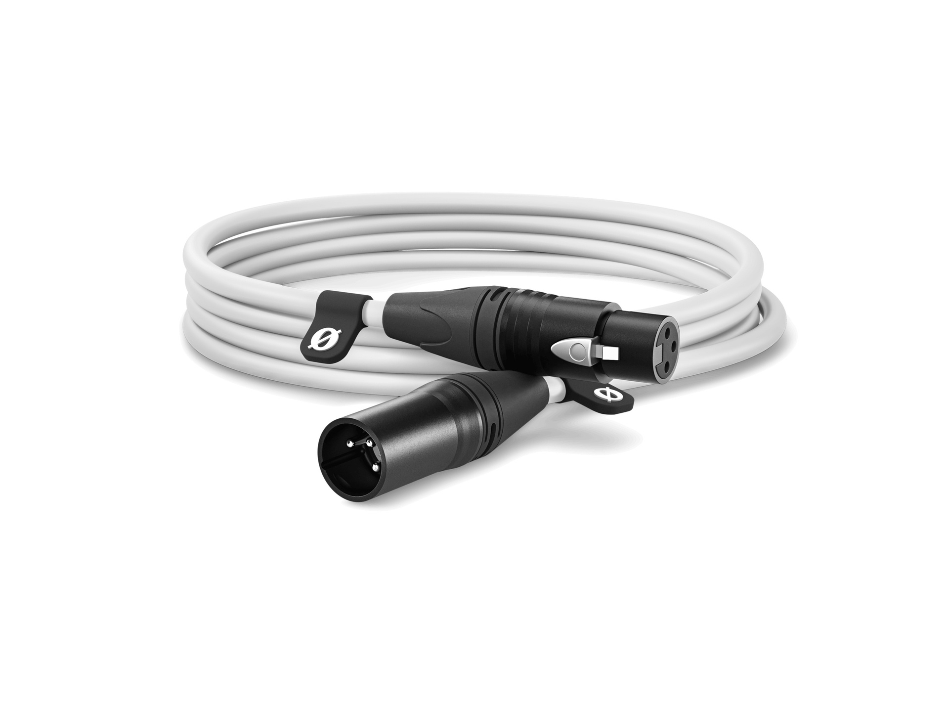 RODE XLR Male to XLR Female Cable (White, 3m)