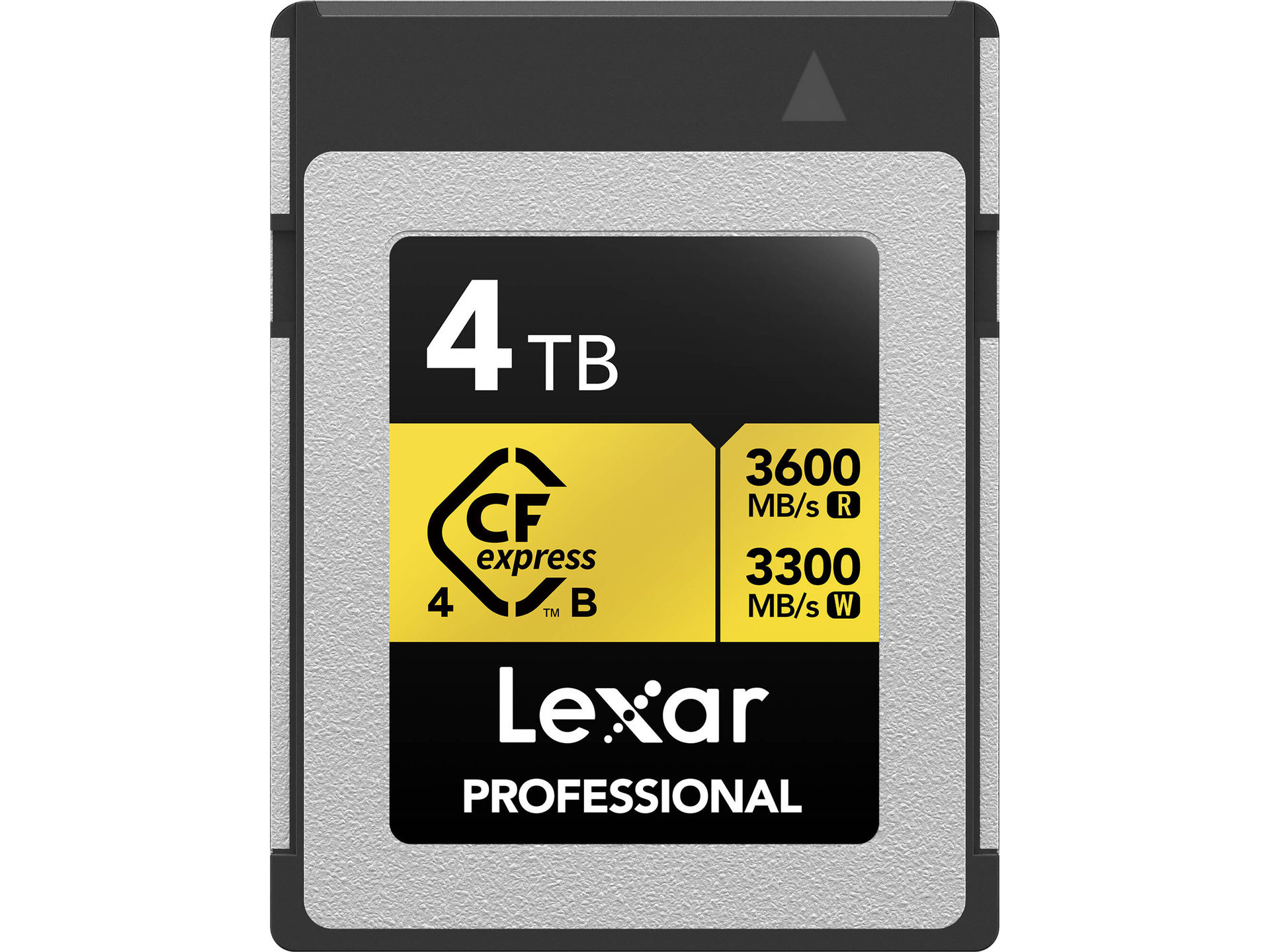 Lexar 4TB Professional GOLD CFexpress 4.0 Type B Memory Card