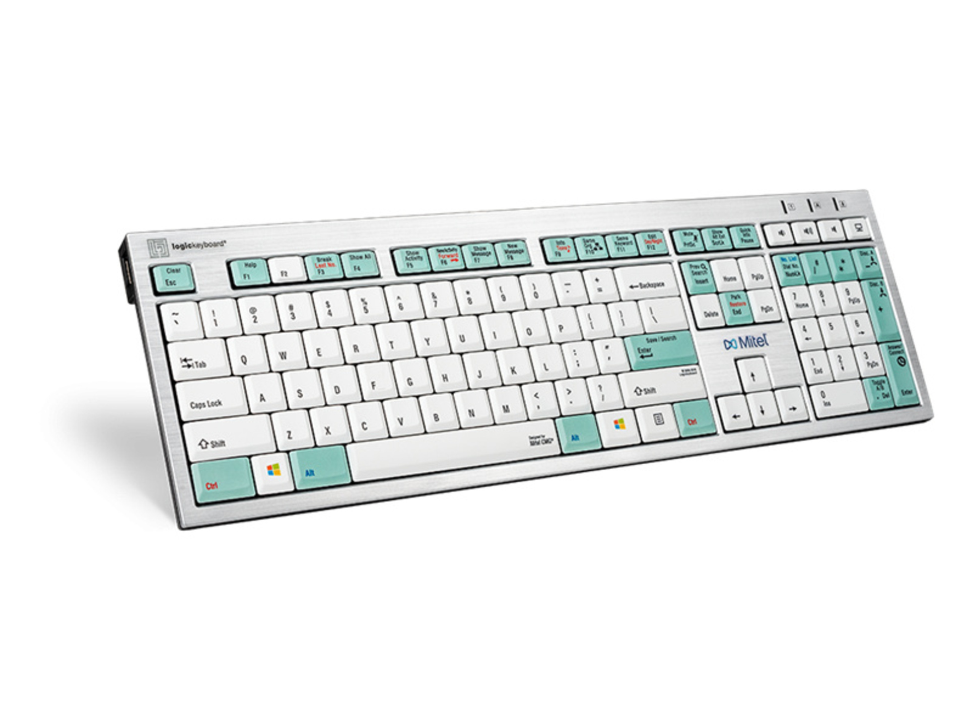 Logickeyboard Mitel Telecom US Keyboard