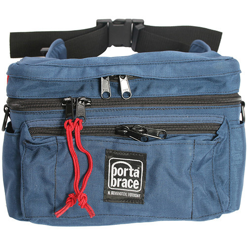Porta Brace HIP-4 Hip Pack for Mini DV Camcorder Kits (X-Large, Signature Blue)