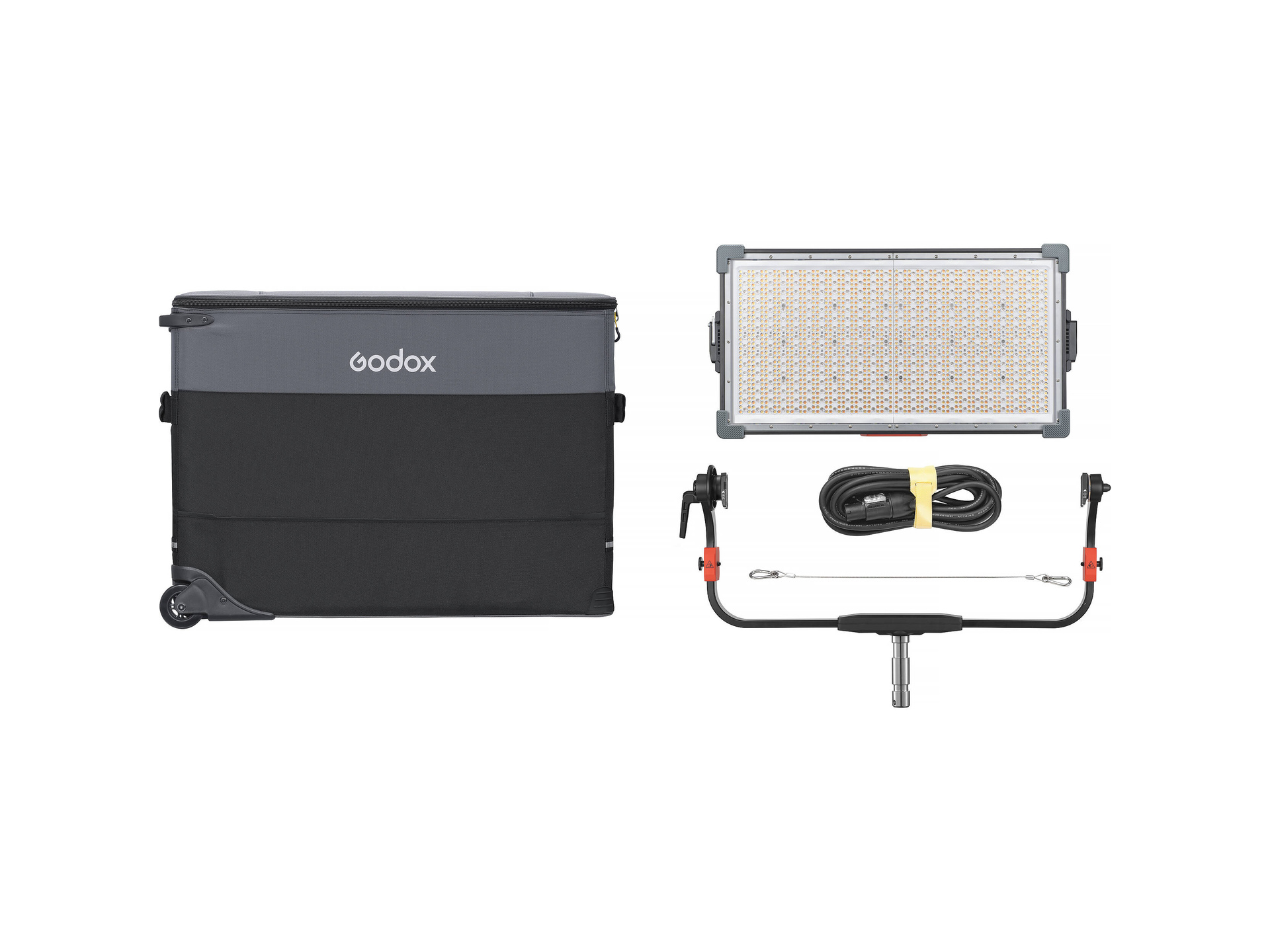 Godox KNOWLED P1200R Hard P8 RGB LED Light Panel with Storage Case Kit