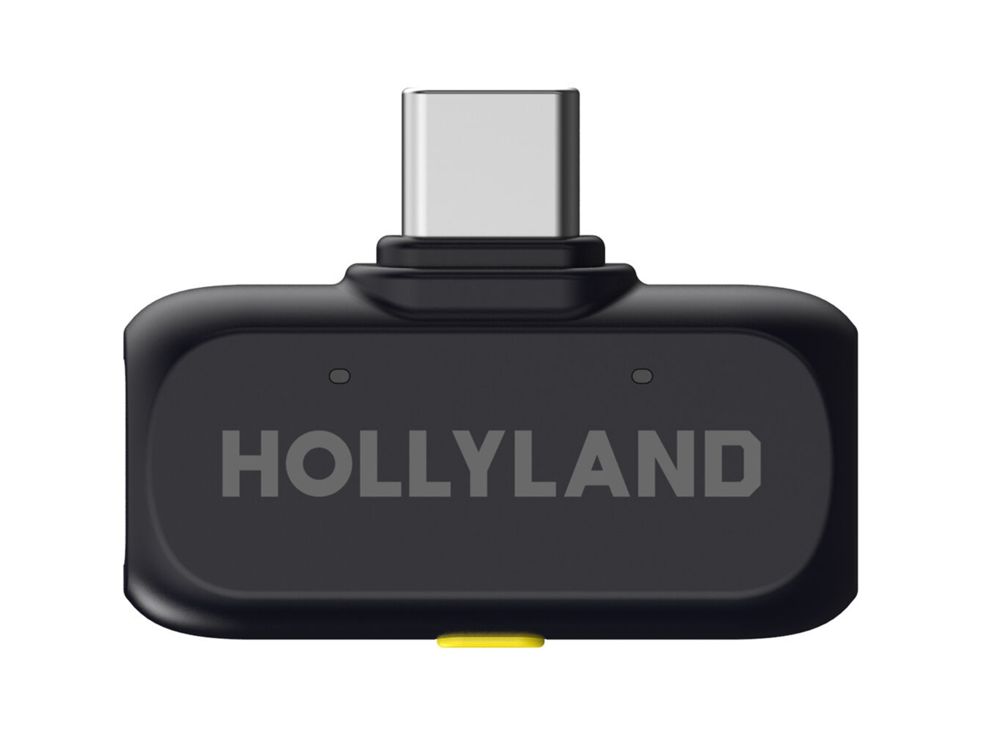 Hollyland LARK A1 Wireless Plug-In Receiver with USB-C Connector for Mobile Devices (Space Gray, 2.4 GHz)