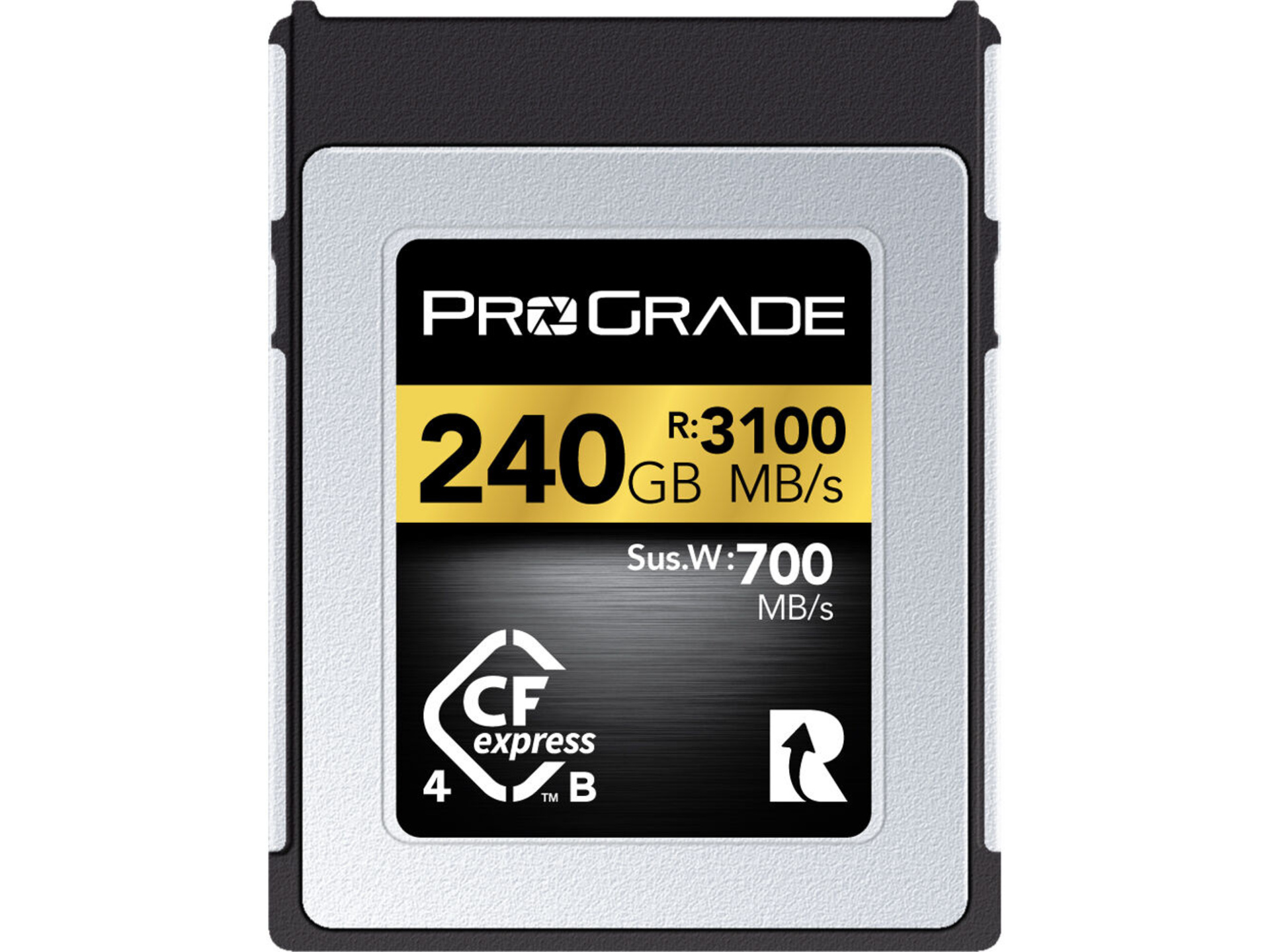 ProGrade Digital 240GB CFexpress 4.0 Type B Gold Memory Card