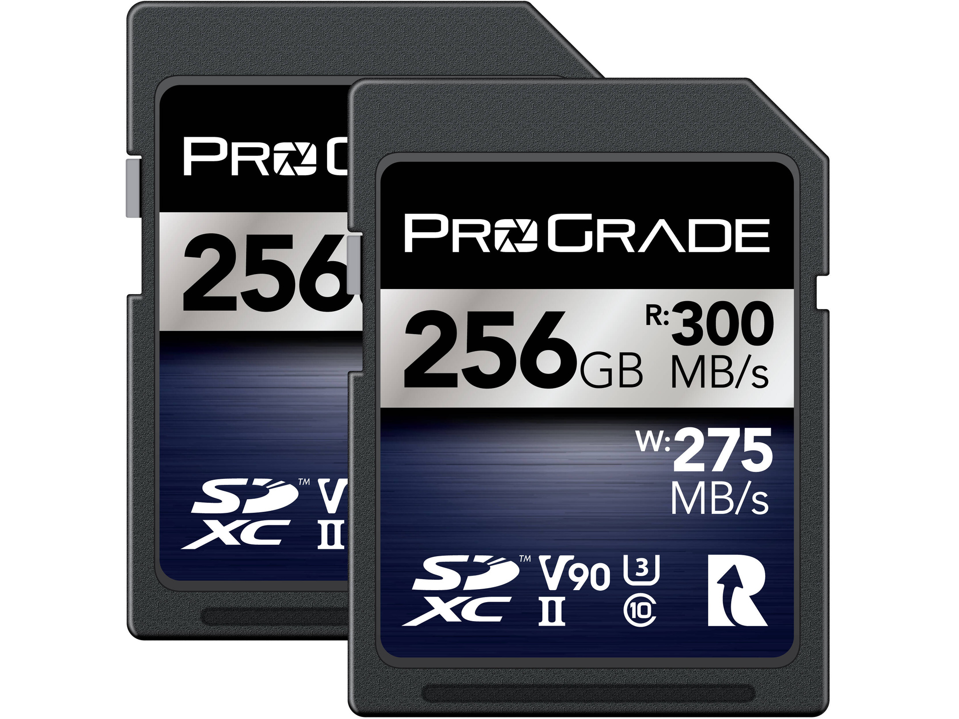 ProGrade Digital 256GB UHS-II SDXC Iridium Memory Card (2-Pack)