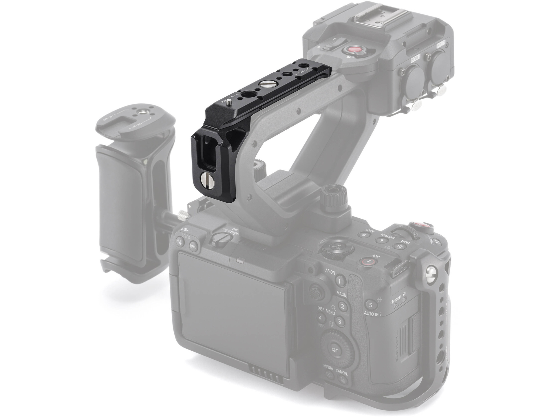 Tilta XLR Extension Bracket for Canon C50 (Black)