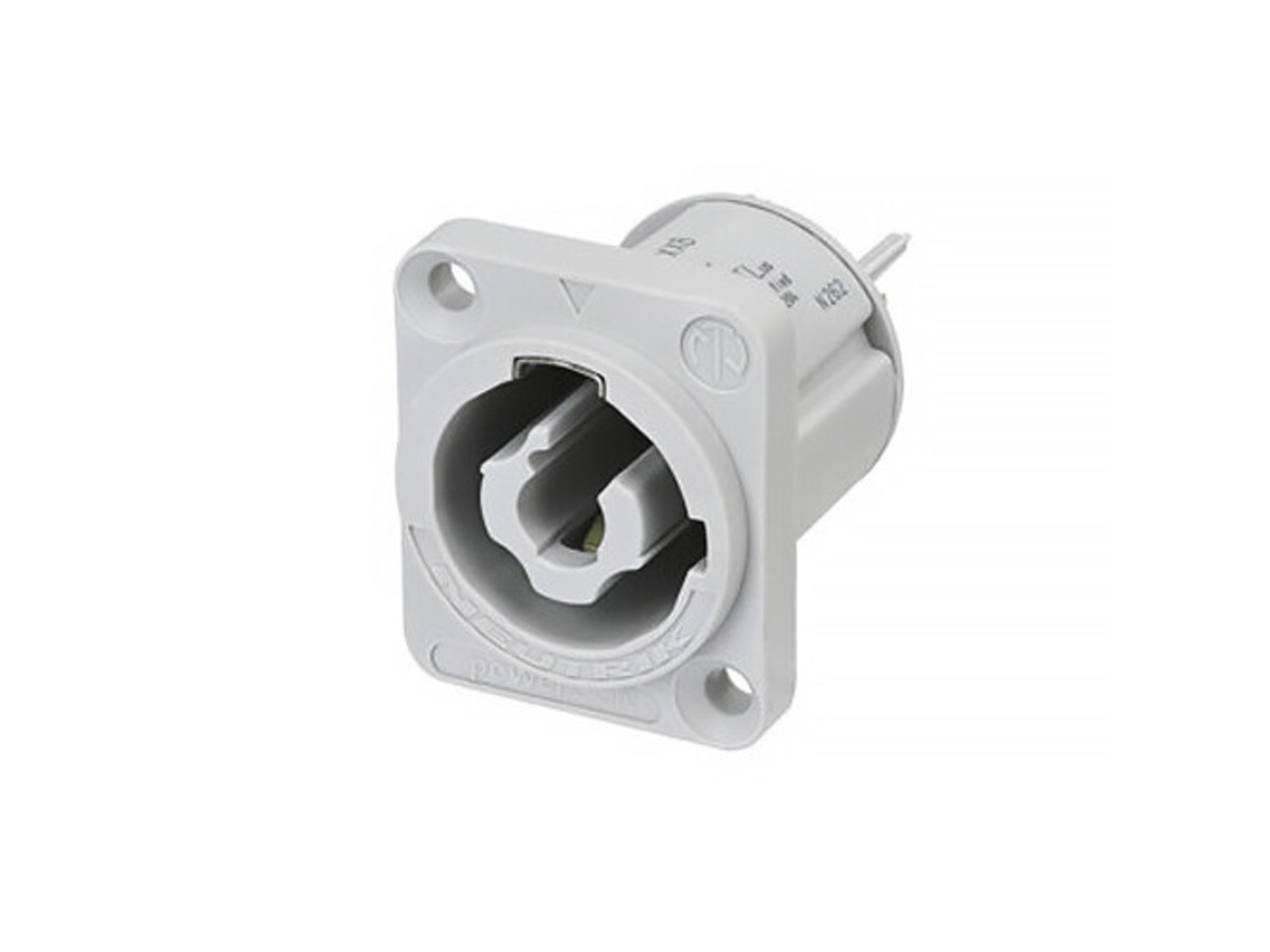 Neutrik NAC3MPXXB powerCON Locking Mains Connector (Gray)