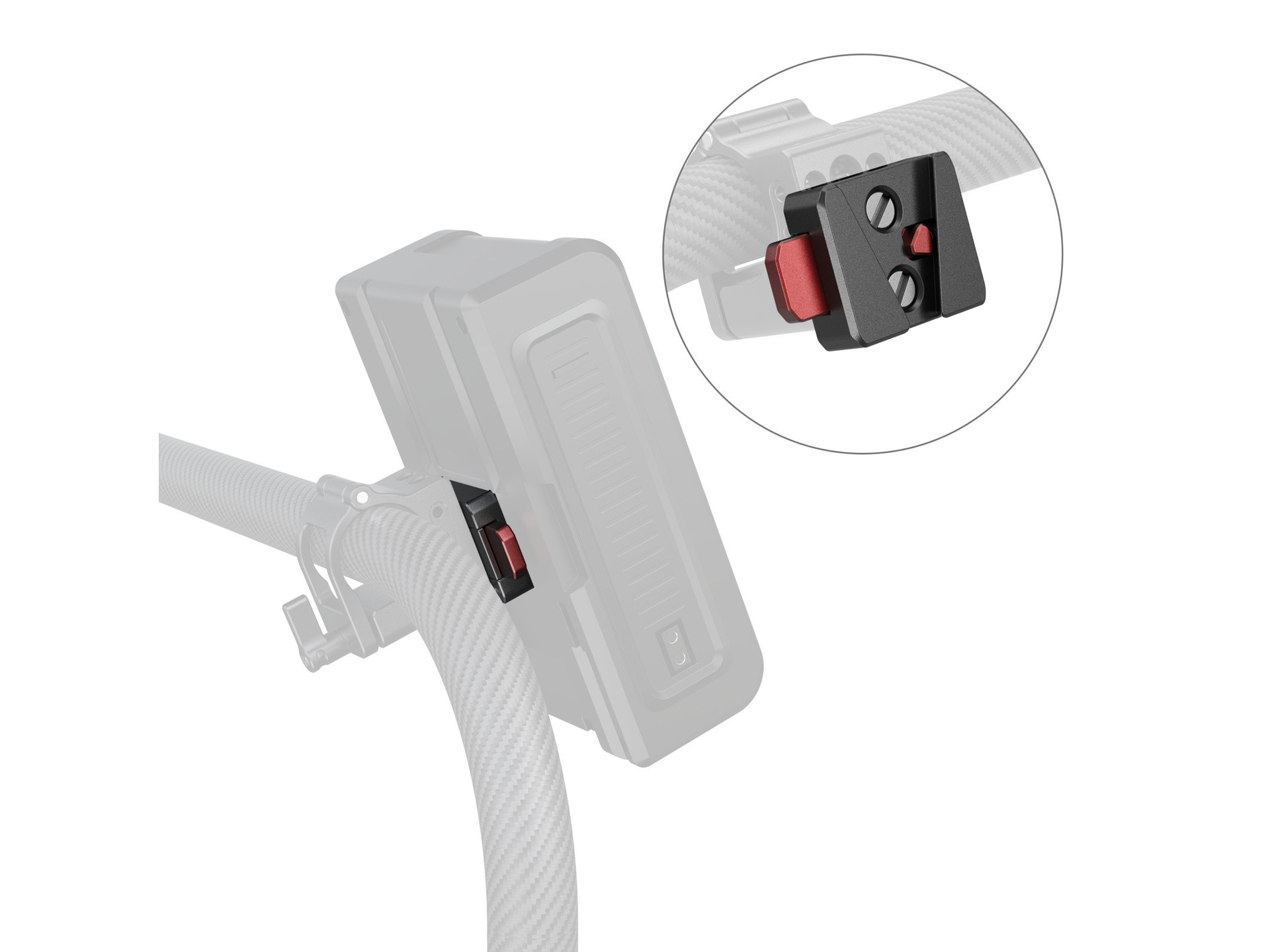 SmallRig 6021 Quick Release V-Lock Mount Plate Kit