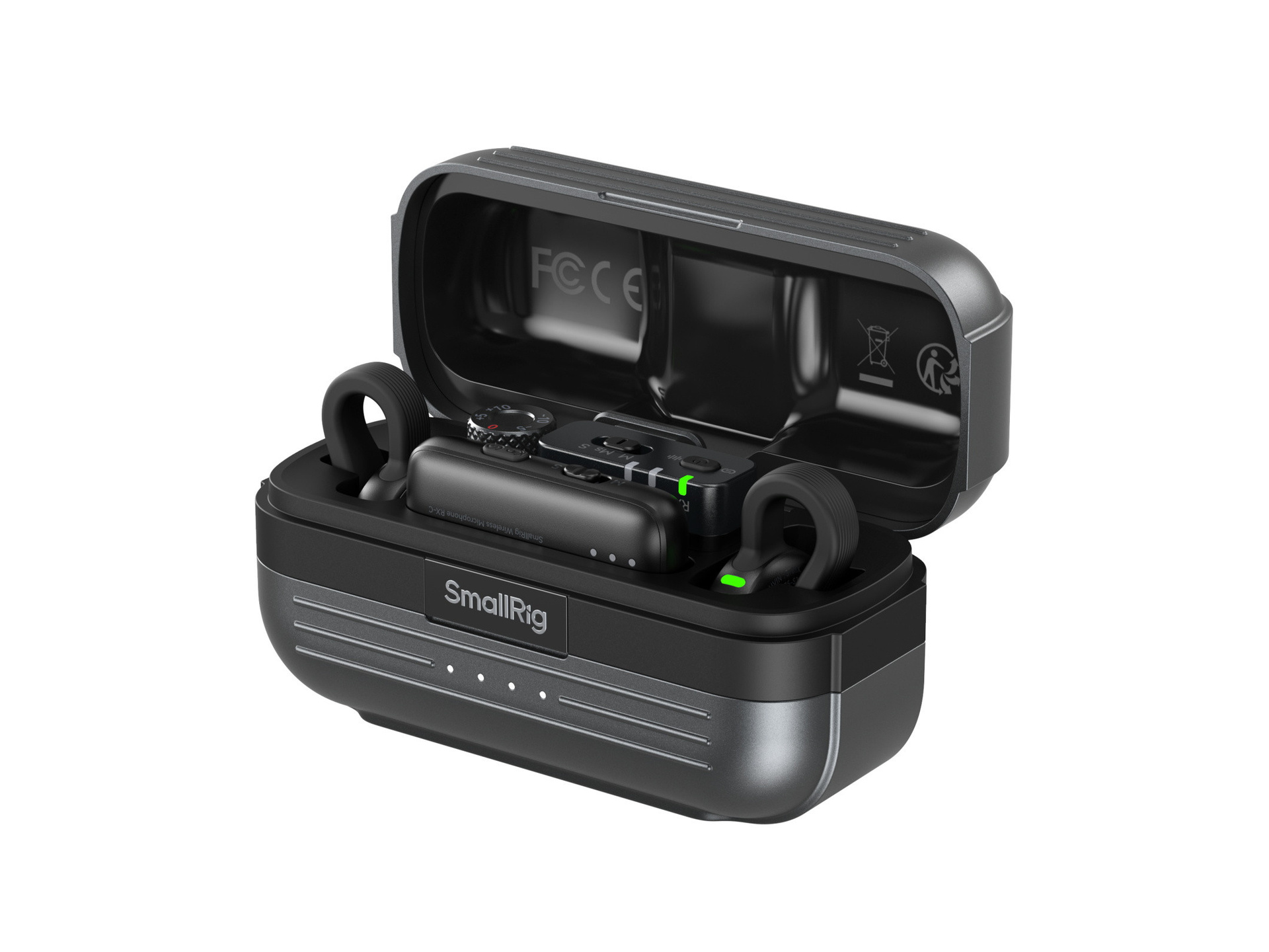 SmallRig 5715 S 70 Wireless Microphone with Multi-Device Compatibility (Black)