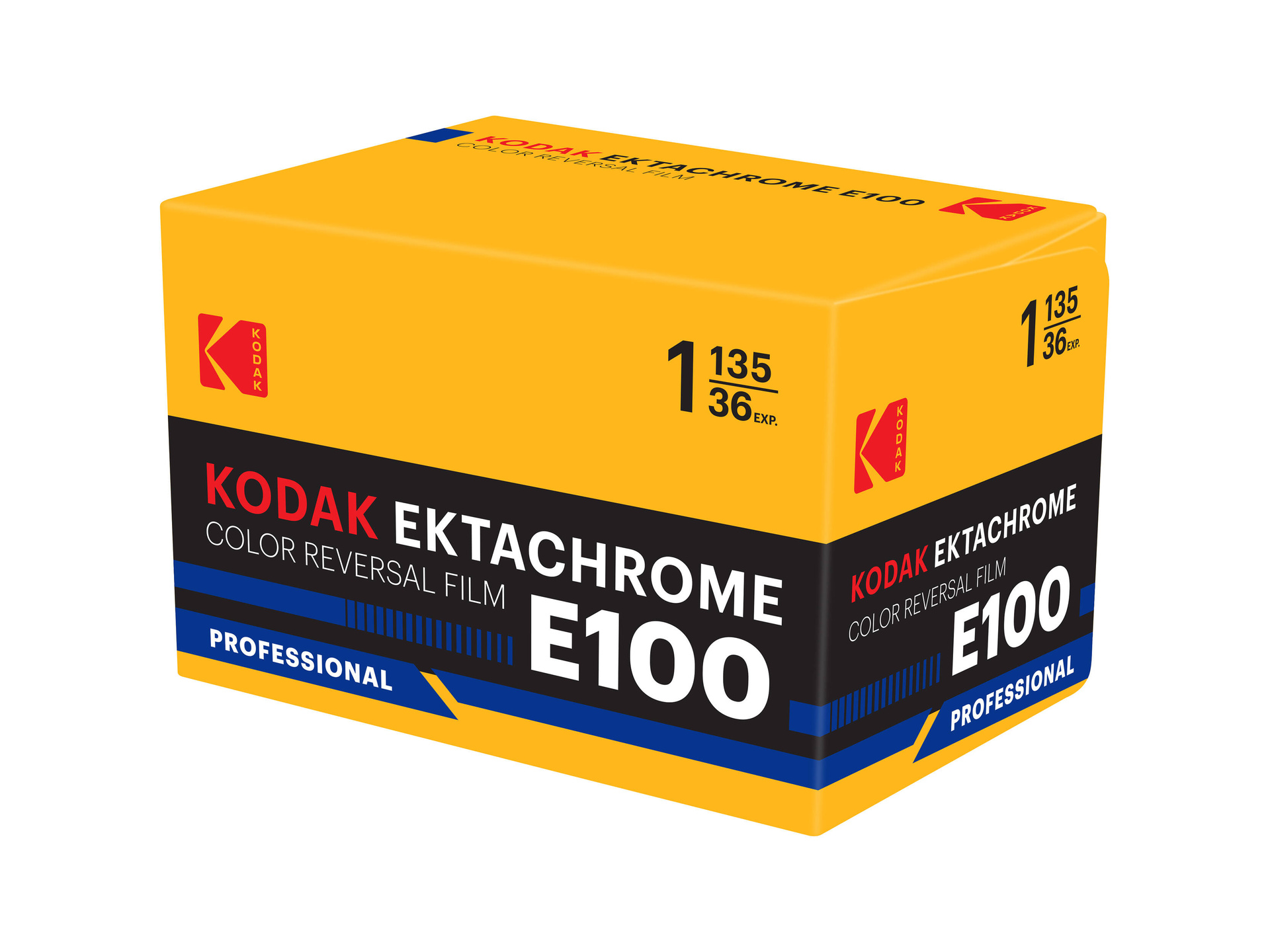 Kodak Eastman Professional Ektachrome E100 Color Transparency Film (35mm Roll Film, 36 Exposures)
