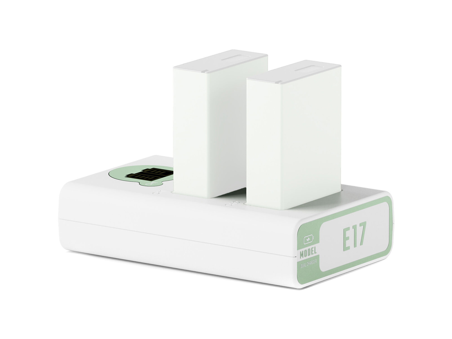 Tilta 2-Channel Battery Charger for LP-E17 Batteries (Ash Green)