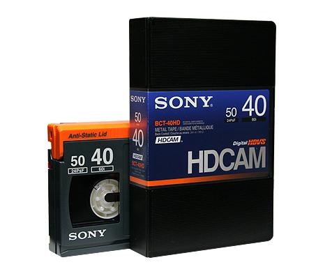 Sony BCT-40HD HDCAM Videocassette (40 min)