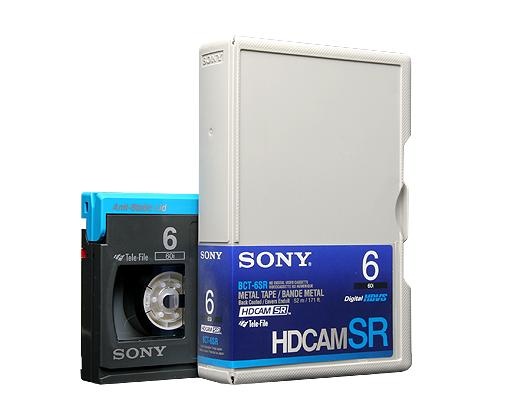 Sony BCT-6SR/3 HDCAM SR Videocassette (6 min)