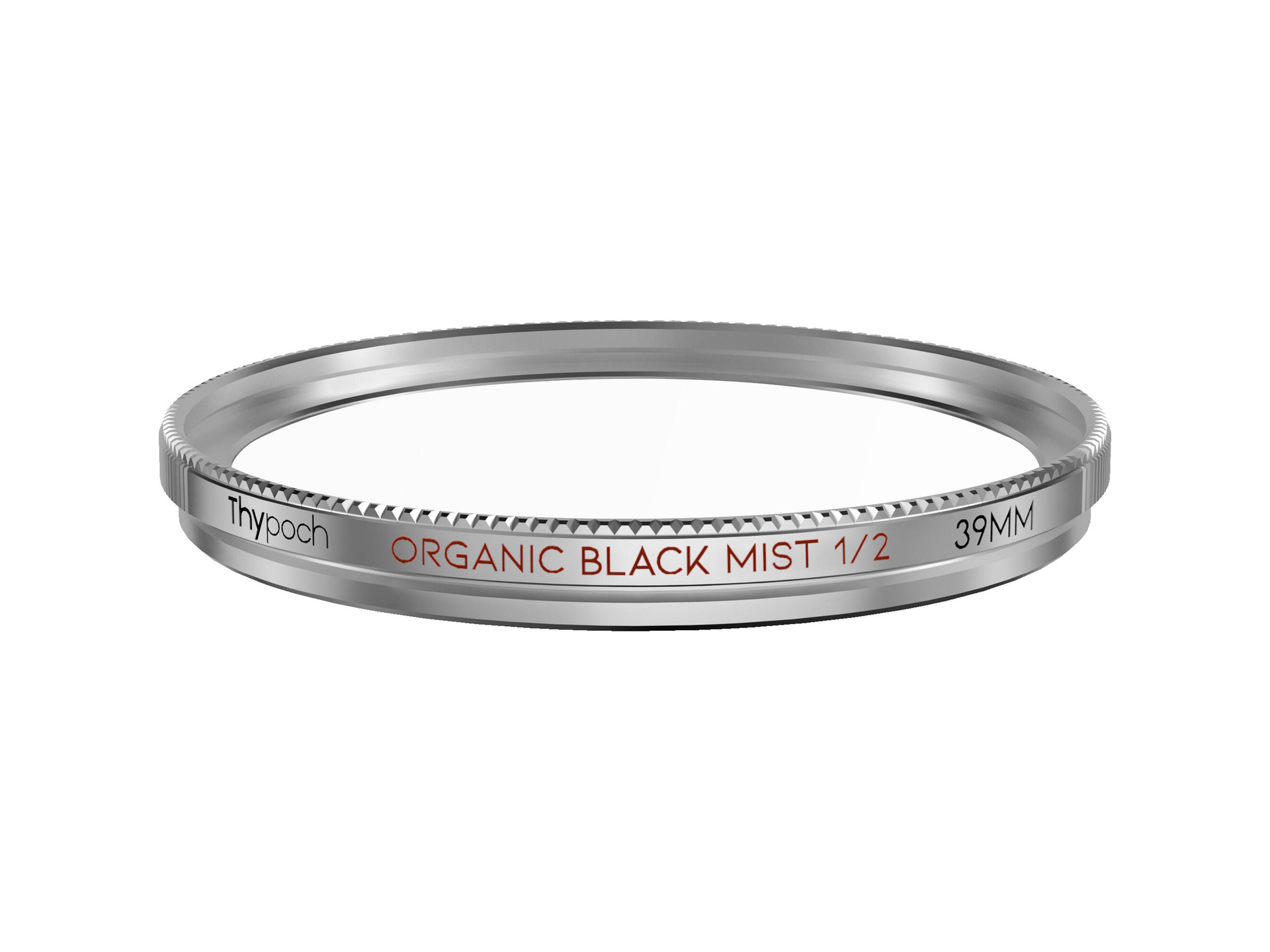 Thypoch Organic Black Mist Filter (39mm, Grade 1/2, Silver)