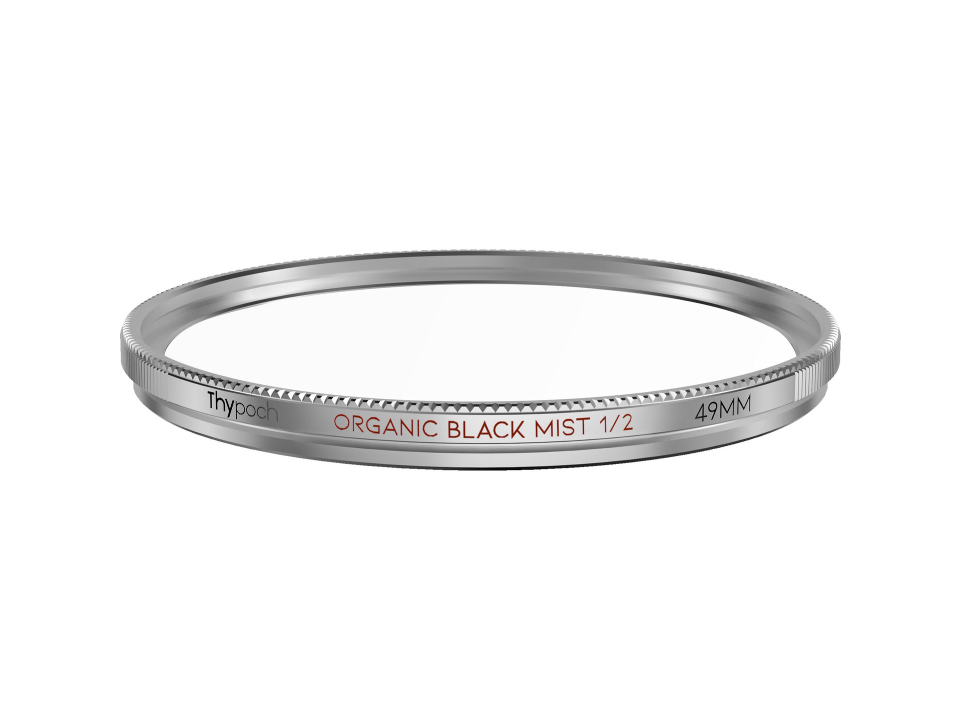 Thypoch Organic Black Mist Filter (49mm, Grade 1/2, Silver)