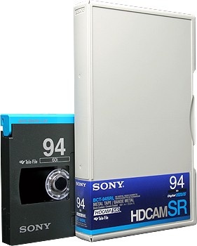 Sony BCT-94SRL/4 HDCAM SR Videocassette (94 min)