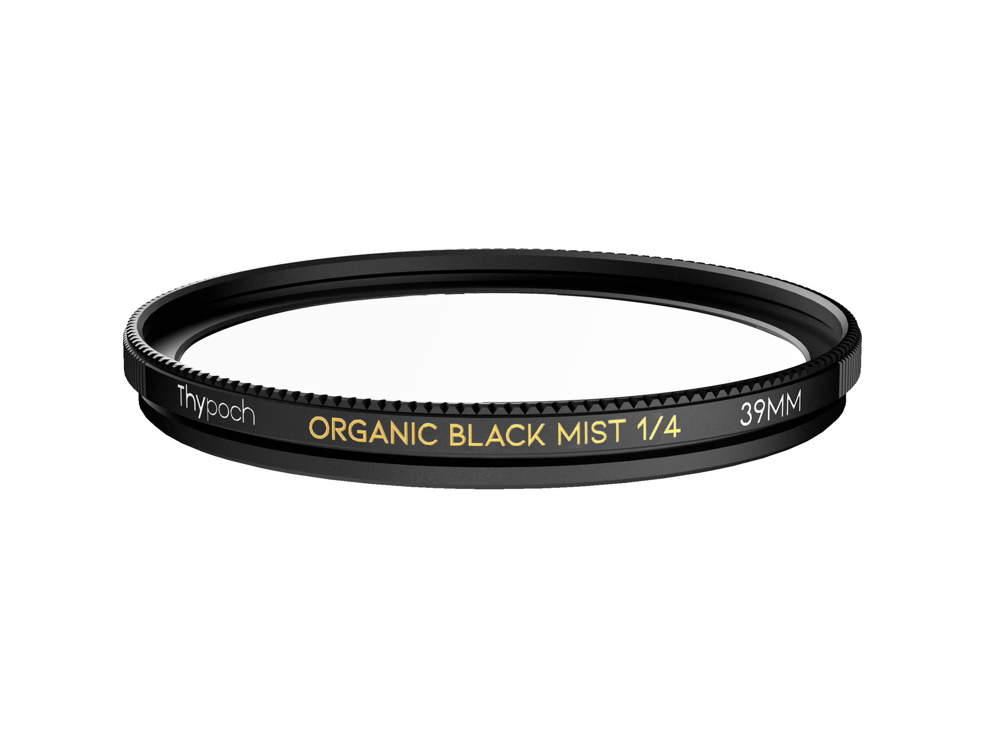 Thypoch Organic Black Mist Filter (39mm, Grade 1/4, Black)