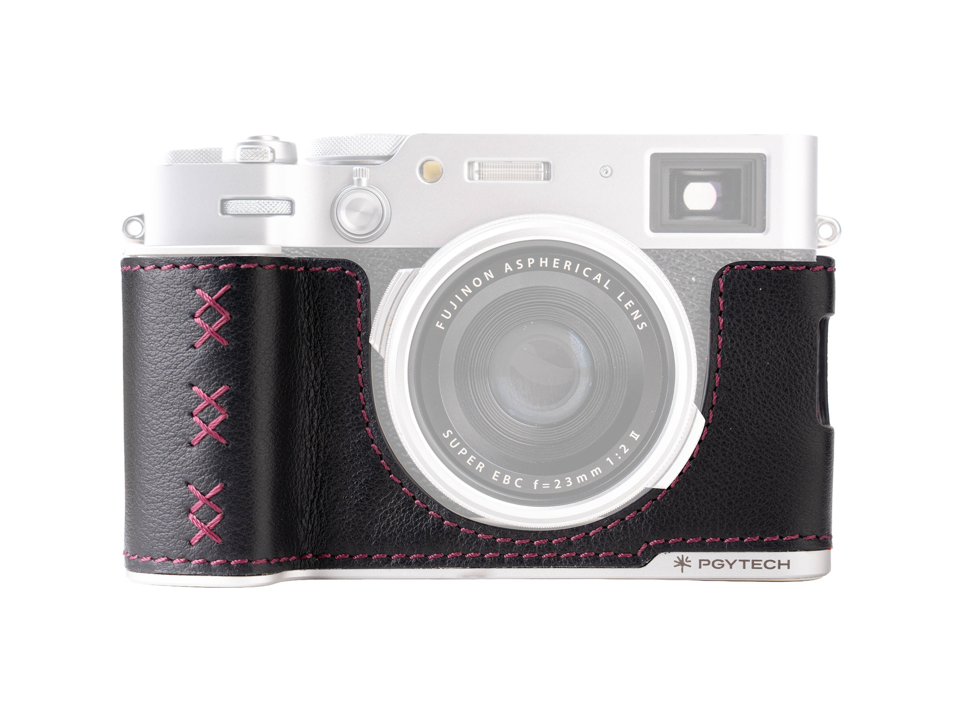 PGYTECH Leather Camera Case for FUJIFILM X100 VI (Midnight Black)