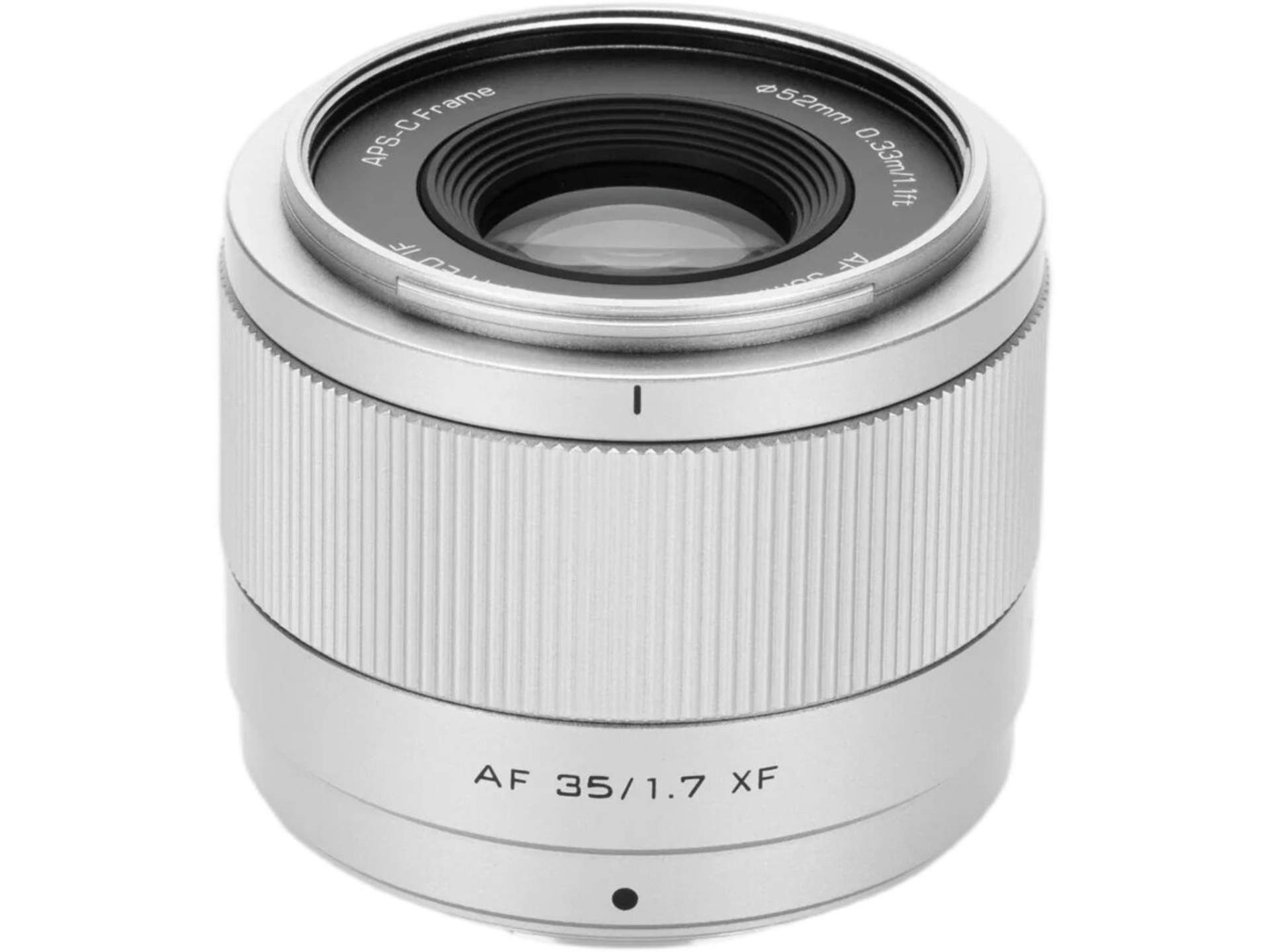 Viltrox AF 35mm f/1.7 XF Lens (Fujifilm X, Silver)