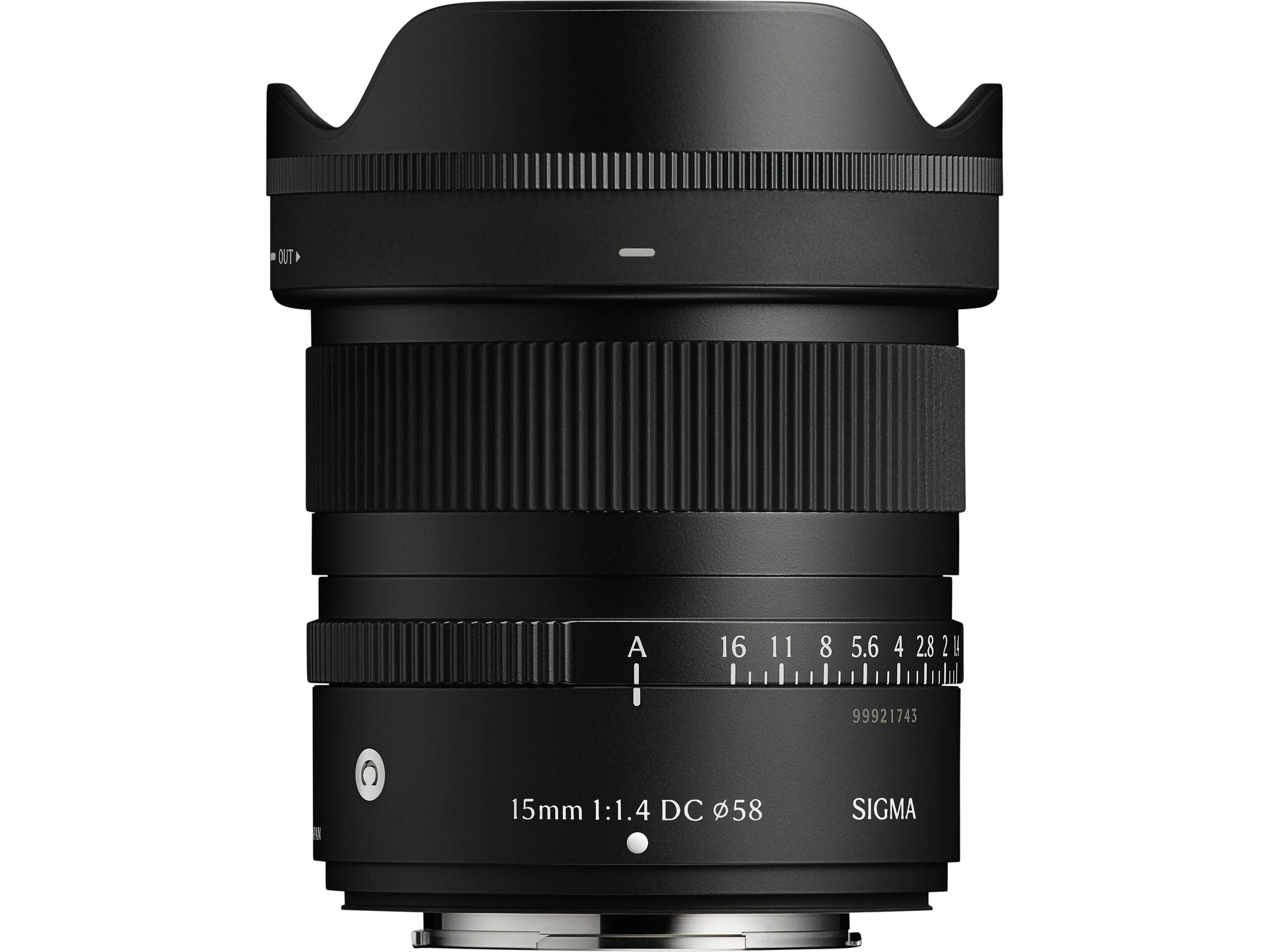 Sigma 15mm f/1.4 DC Contemporary Lens (FUJIFILM X)