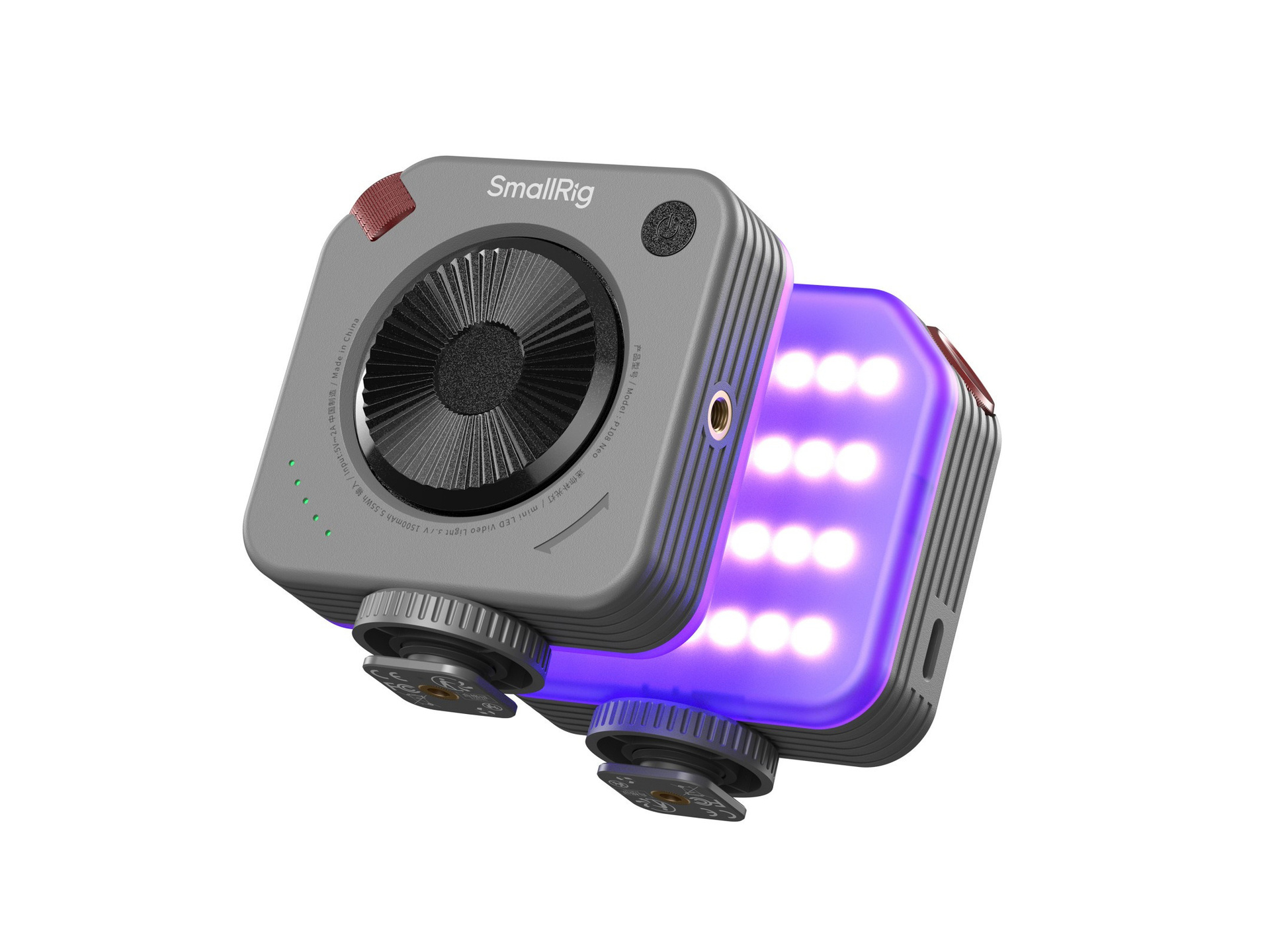 SmallRig 5821 P108 Neo mini LED Video Light (Nebula Gray)