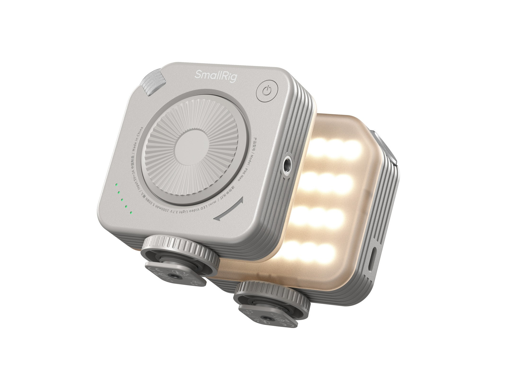 SmallRig 5820 P108 Neo mini LED Video Light (Morandi Gray)