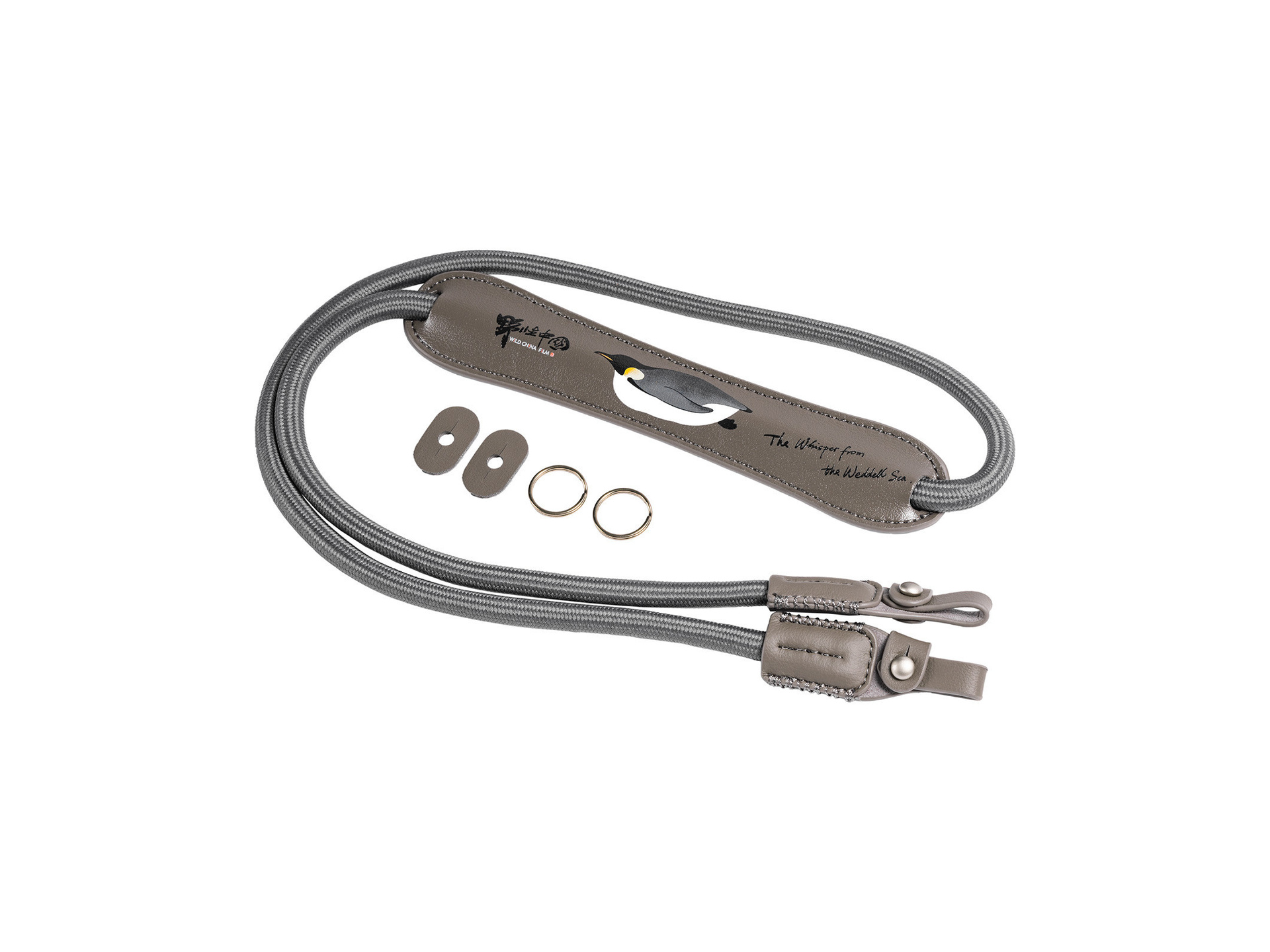 SmallRig 5925 Wild China Film Series Camera Strap (Emperor Penguin Pattern)