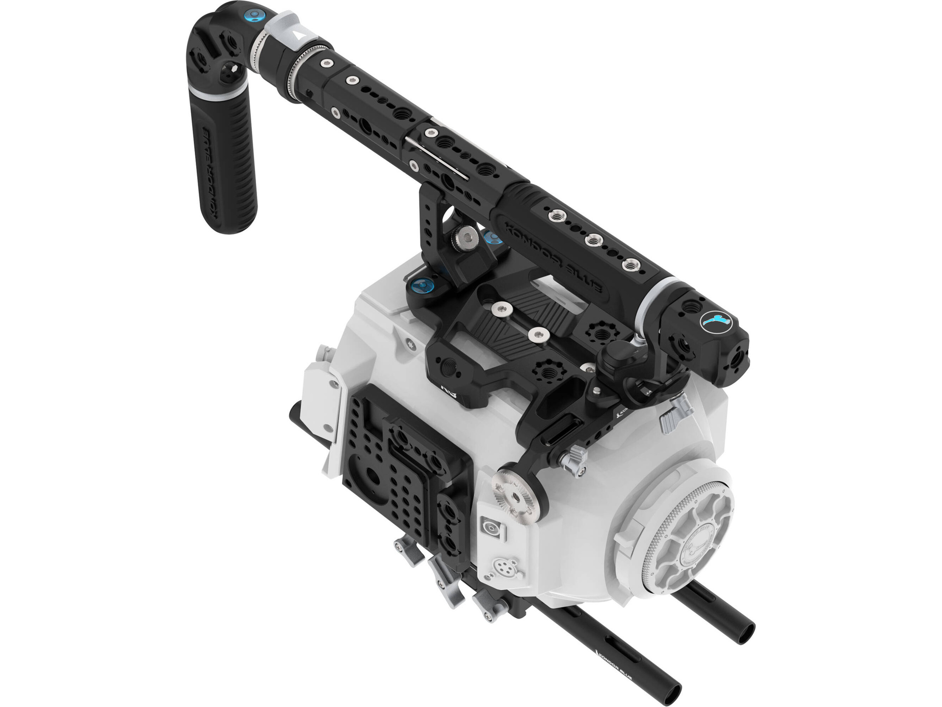Kondor Blue Base Rig MKII for Blackmagic URSA Mini (Raven Black)