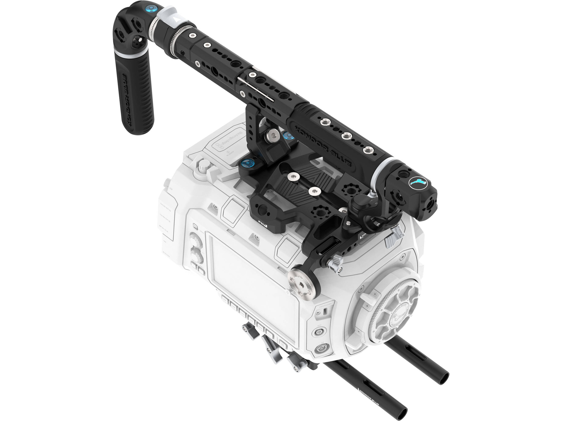 Kondor Blue Base Rig for URSA Cine 12K LF (Raven Black)