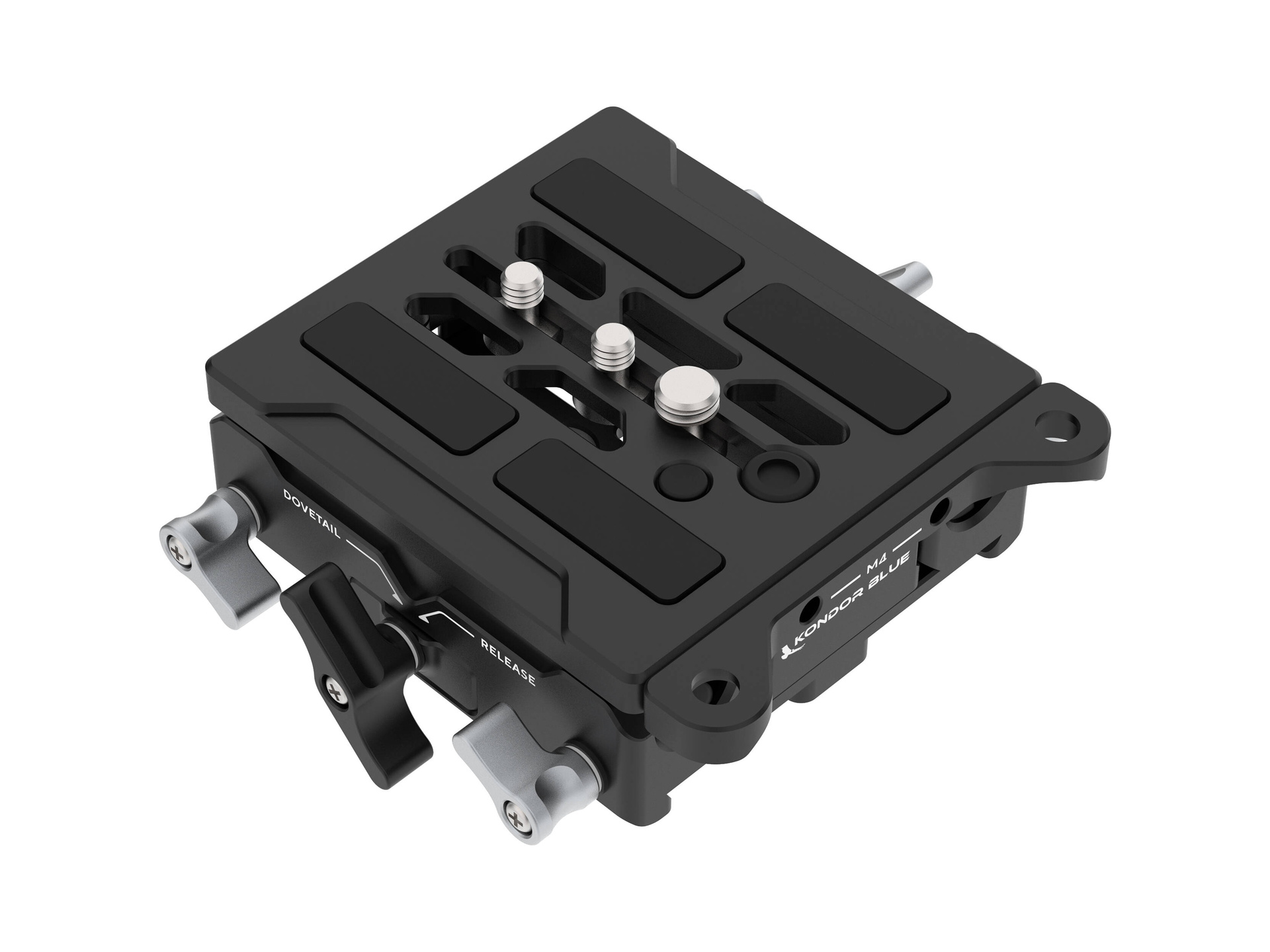Kondor Blue 15mm LWS ARRI Bridge Plate for Blackmagic URSA Cine (Raven Black)