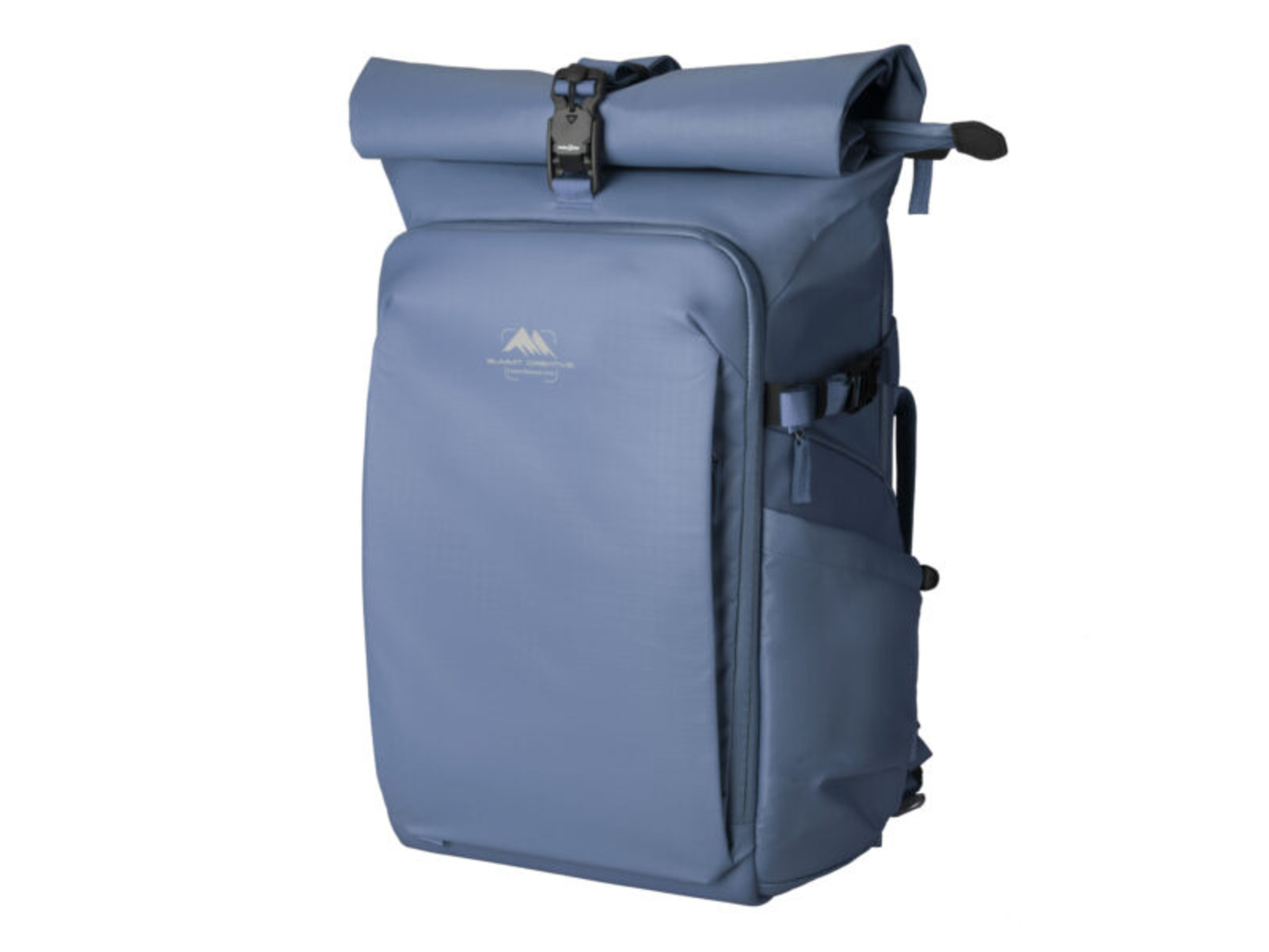 Summit Creative Large Metropolis 32L Roll Top Backpack (Blue)