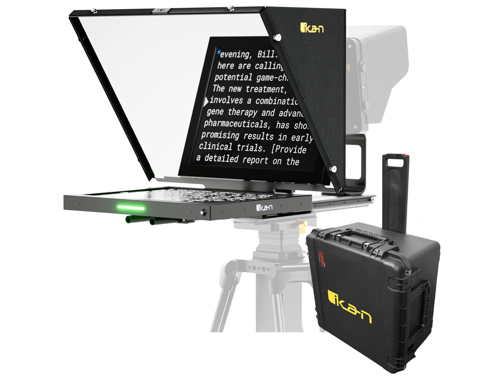 ikan Professional 15" SDI/HDMI Teleprompter Travel Kit
