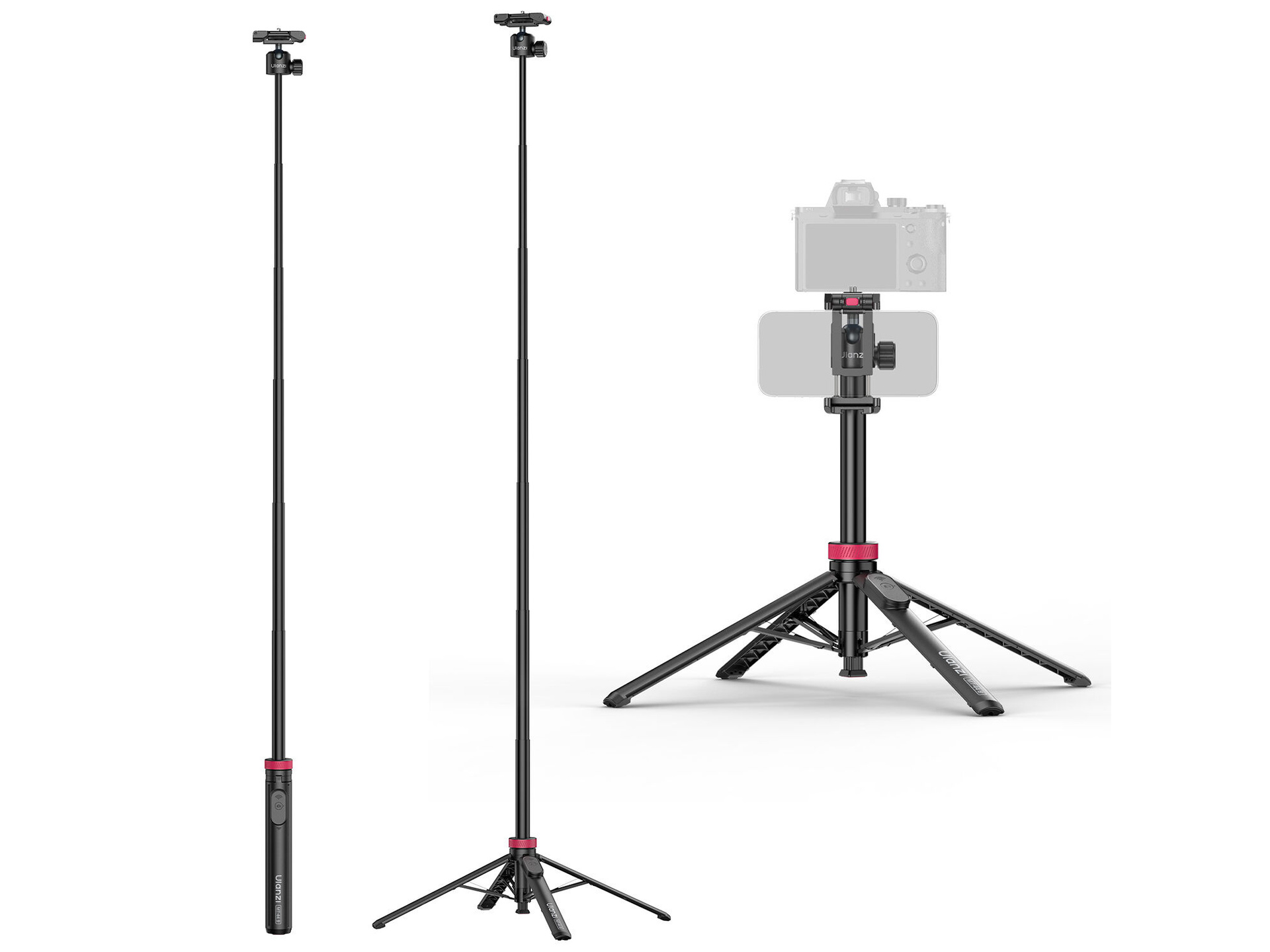 Ulanzi MT-44 B 2-in-1 Selfie Stick Tripod