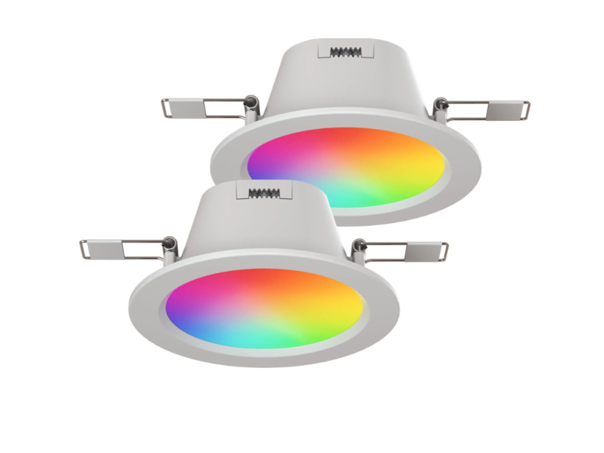 Nanoleaf Essentials Colour Smart LED Downlight  (WiFi) 2-Pack
