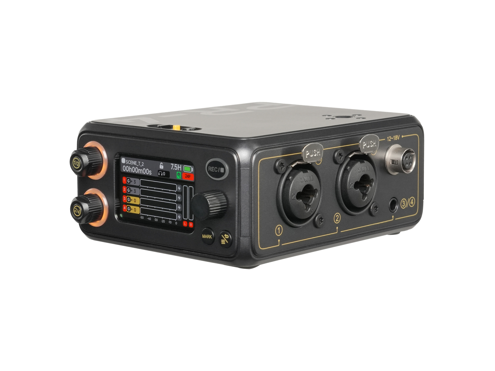 Deity PR-4 Portable 4-Input 32-Bit Float Field Recorder